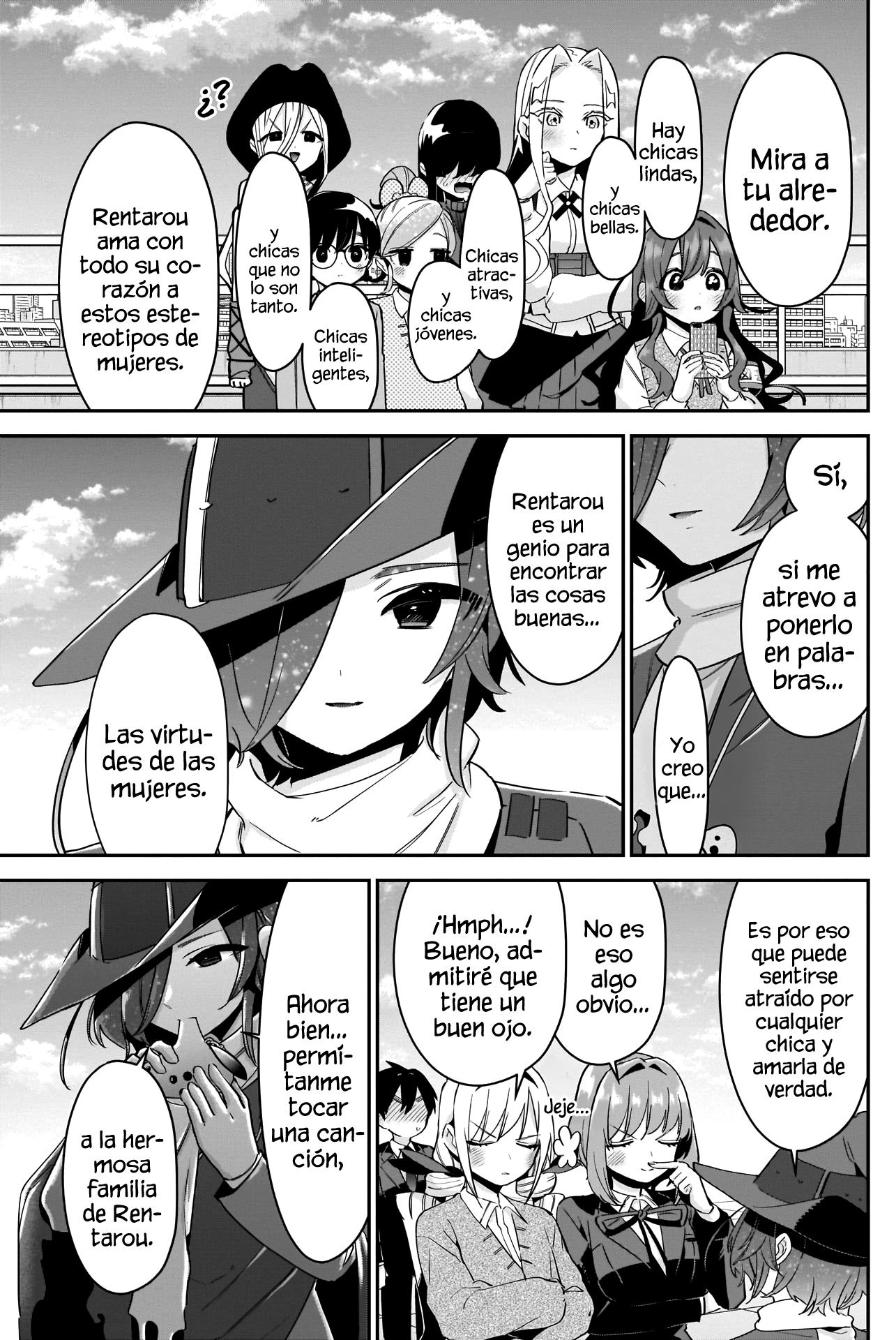 Kimi no koto ga Dai Dai Dai Dai Daisuki na 100-nin no Kanojo Capitulo 95: Los trovadores lo saben todo página 16