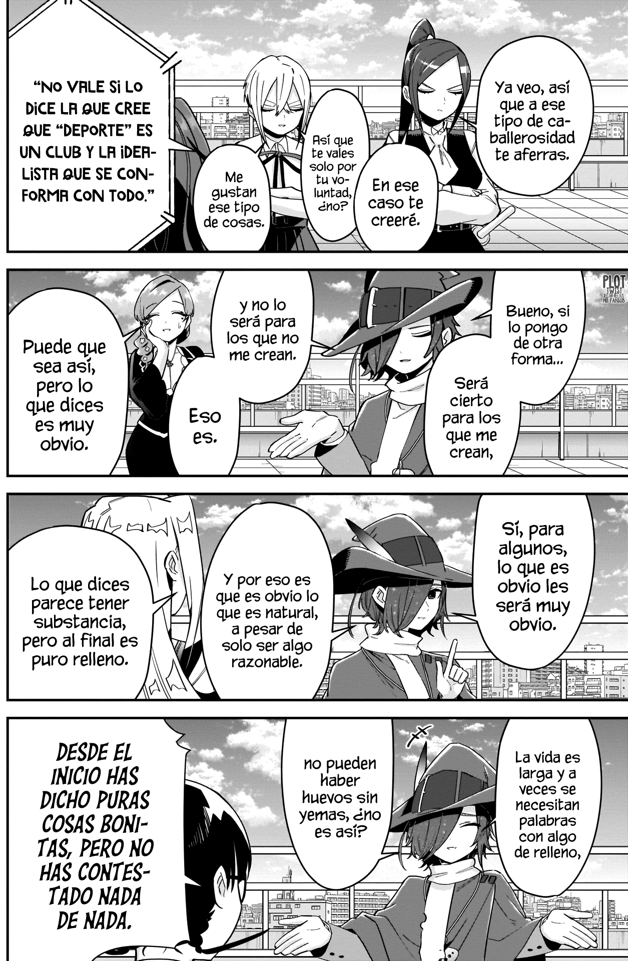 Kimi no koto ga Dai Dai Dai Dai Daisuki na 100-nin no Kanojo Capitulo 95: Los trovadores lo saben todo página 3