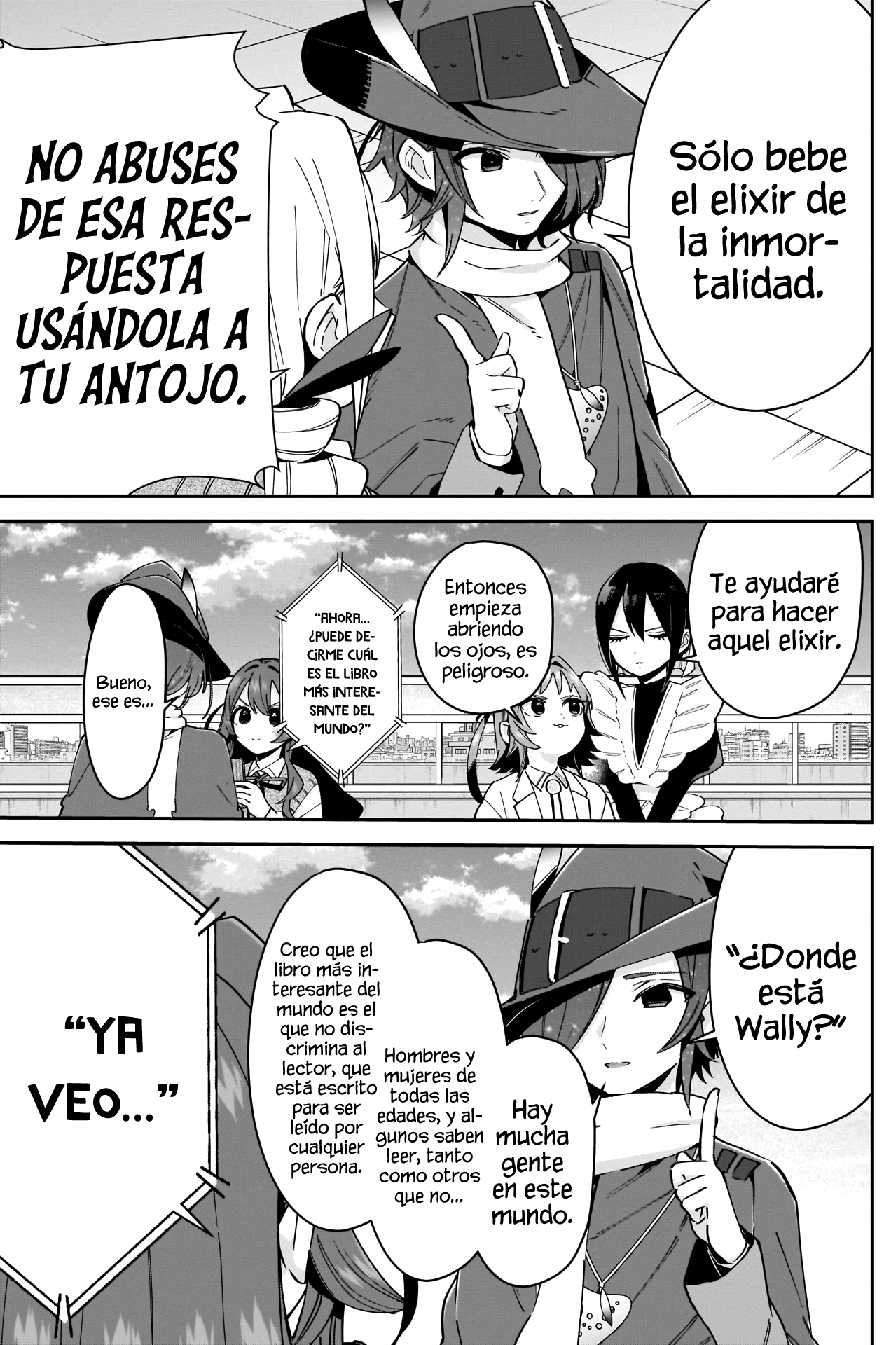 Kimi no koto ga Dai Dai Dai Dai Daisuki na 100-nin no Kanojo Capitulo 95: Los trovadores lo saben todo página 6