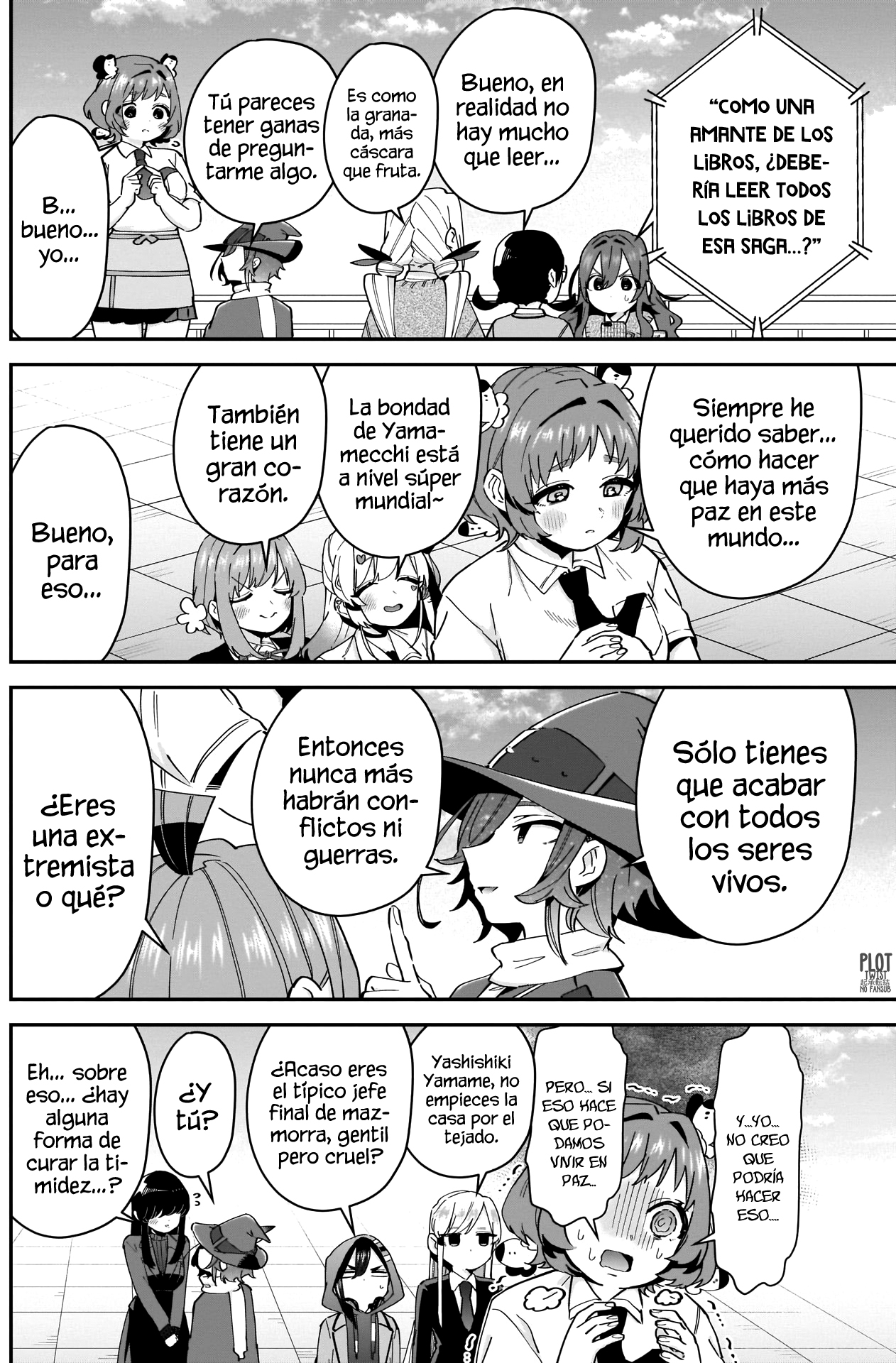 Kimi no koto ga Dai Dai Dai Dai Daisuki na 100-nin no Kanojo Capitulo 95: Los trovadores lo saben todo página 7