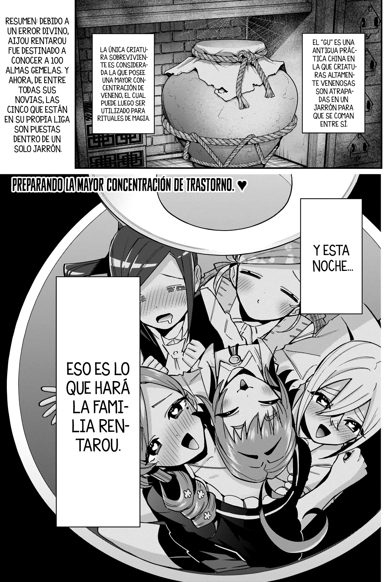 Kimi no koto ga Dai Dai Dai Dai Daisuki na 100-nin no Kanojo Capitulo 96: El jarrón venenoso de la familia Rentarou página 3
