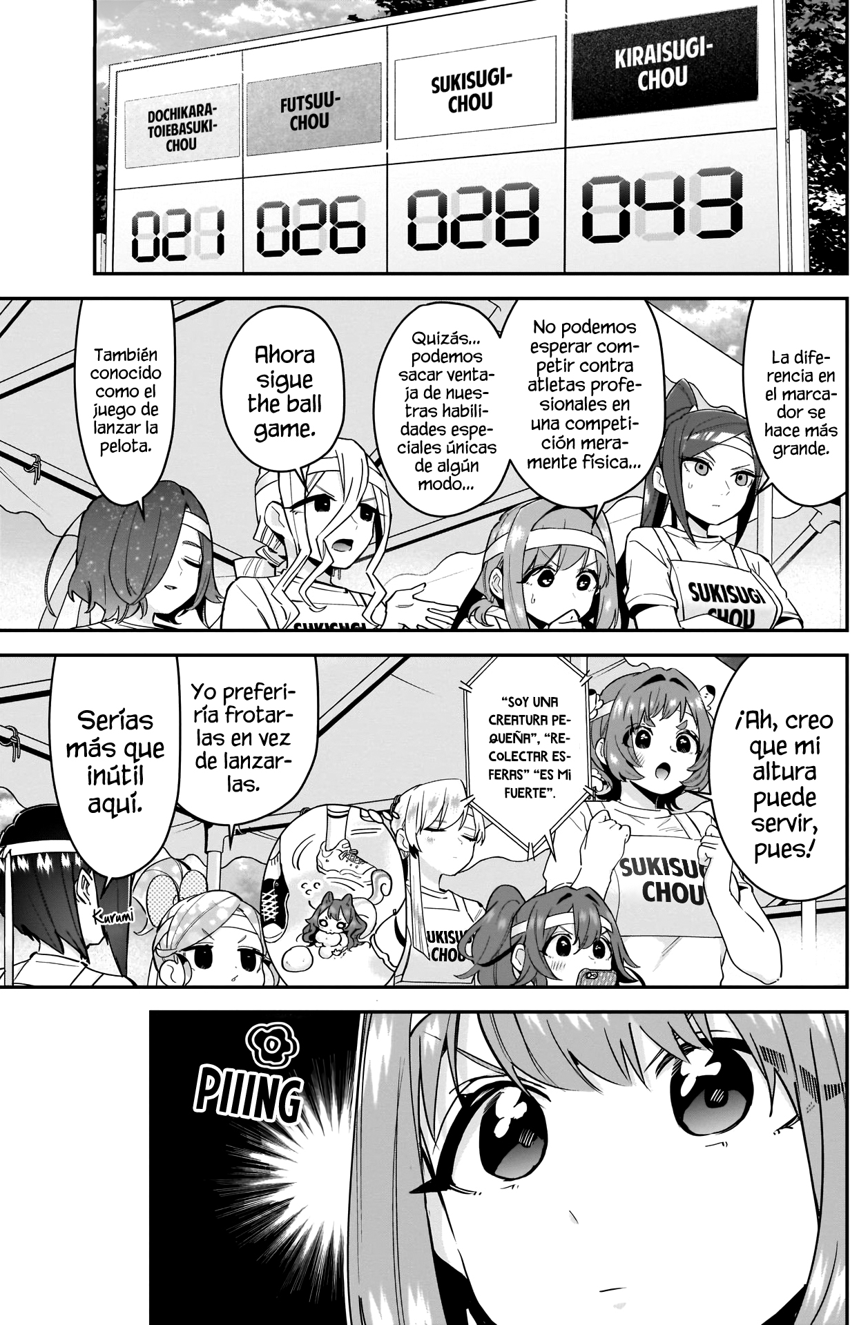 Kimi no koto ga Dai Dai Dai Dai Daisuki na 100-nin no Kanojo Capitulo 97: La Familia Rentarou Vs. El festival deportivo de cuatro distritos página 10
