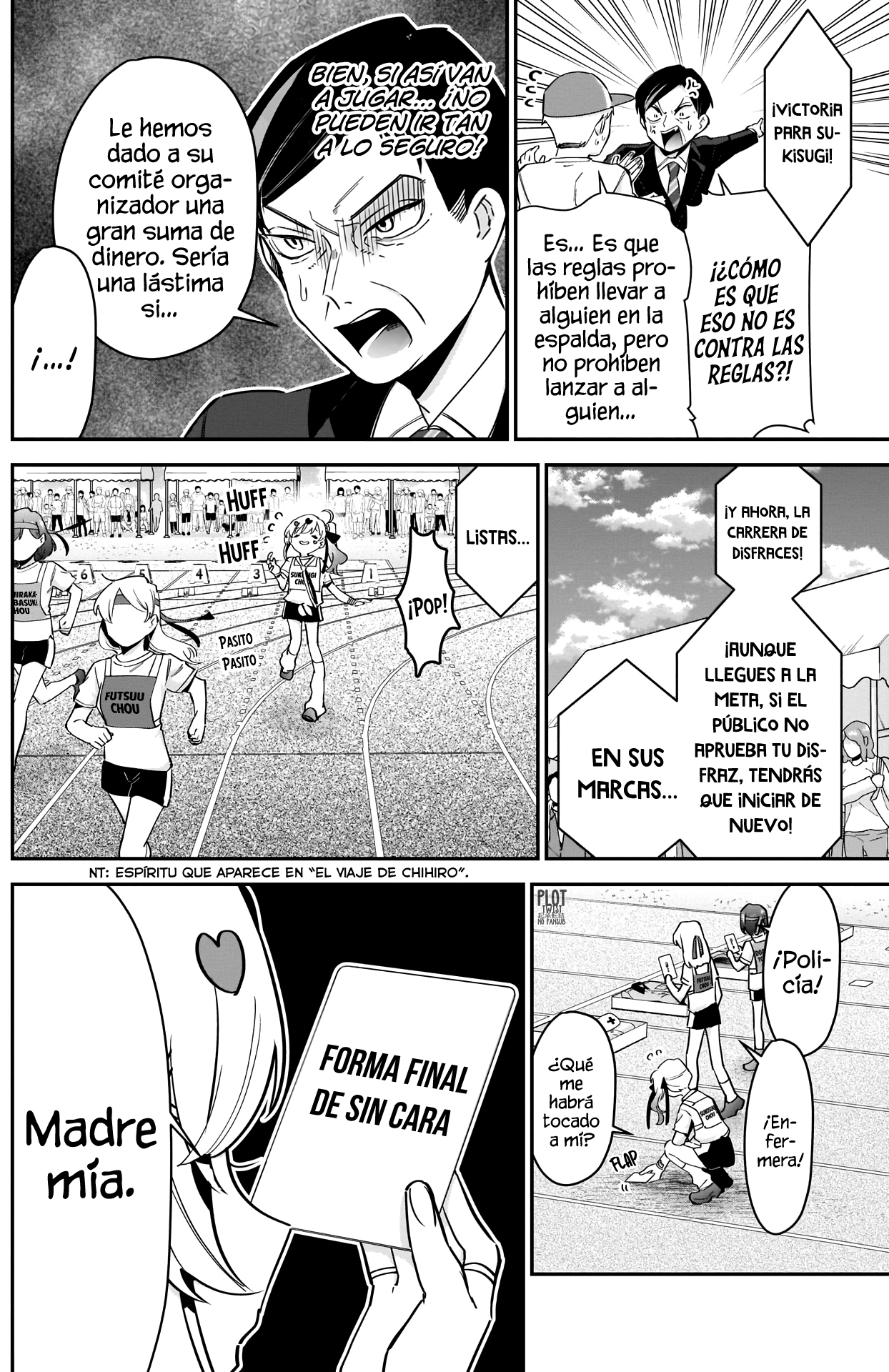 Kimi no koto ga Dai Dai Dai Dai Daisuki na 100-nin no Kanojo Capitulo 97: La Familia Rentarou Vs. El festival deportivo de cuatro distritos página 13
