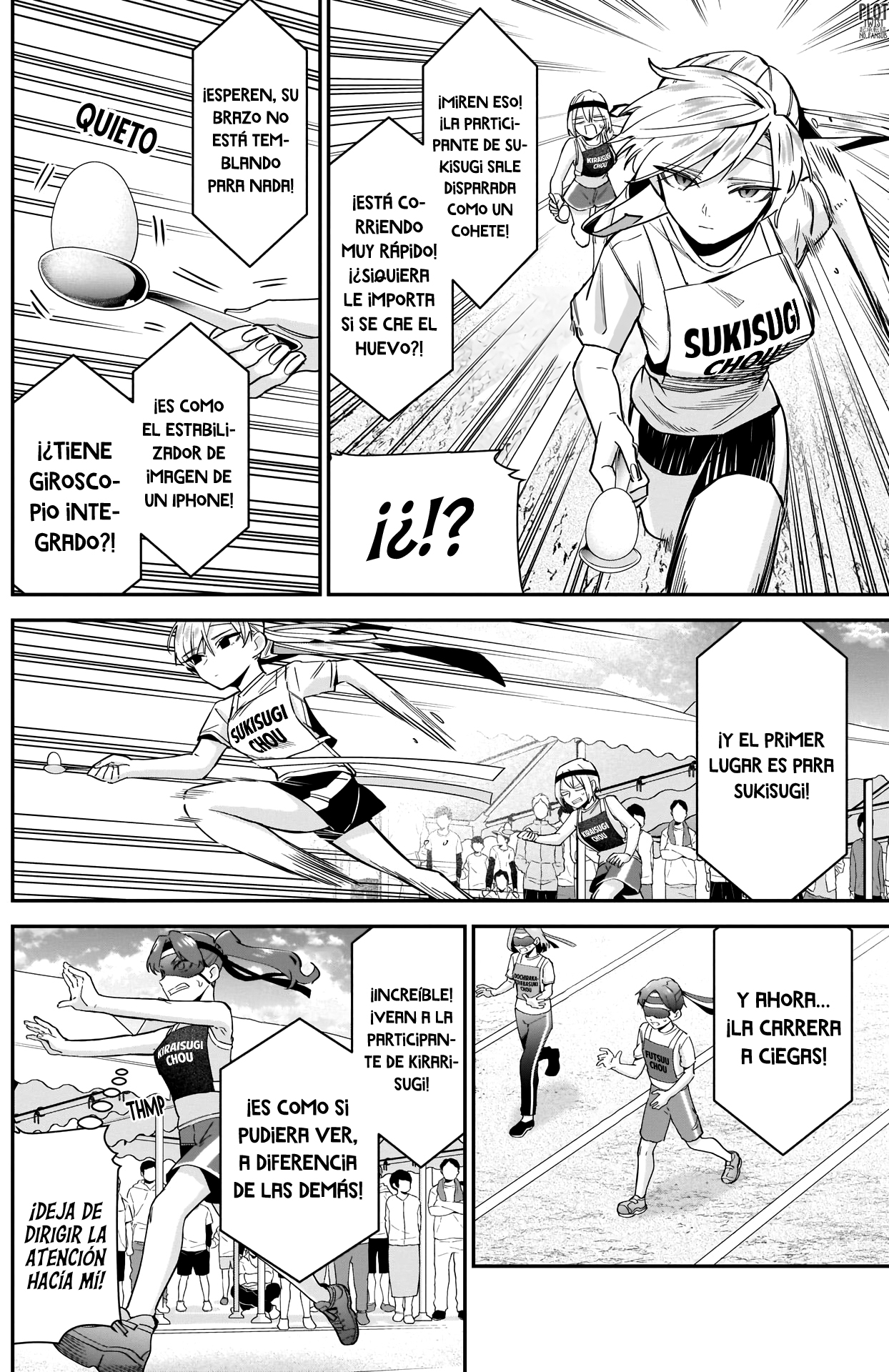 Kimi no koto ga Dai Dai Dai Dai Daisuki na 100-nin no Kanojo Capitulo 97: La Familia Rentarou Vs. El festival deportivo de cuatro distritos página 19