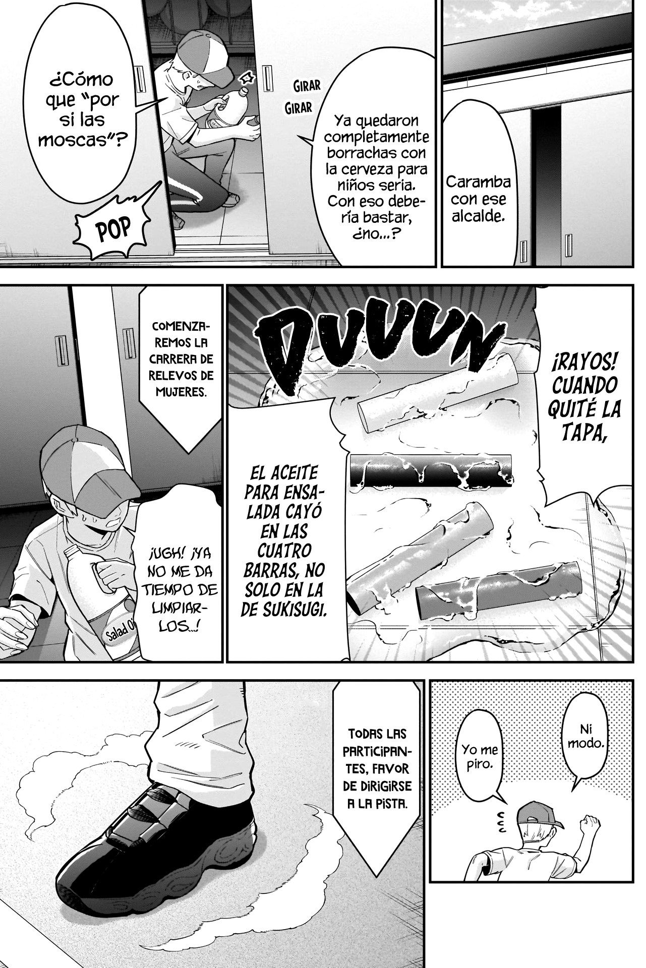 Kimi no koto ga Dai Dai Dai Dai Daisuki na 100-nin no Kanojo Capitulo 98: La familia Rentarou Vs. El cuerpo de atletas de Kiraisugi página 19