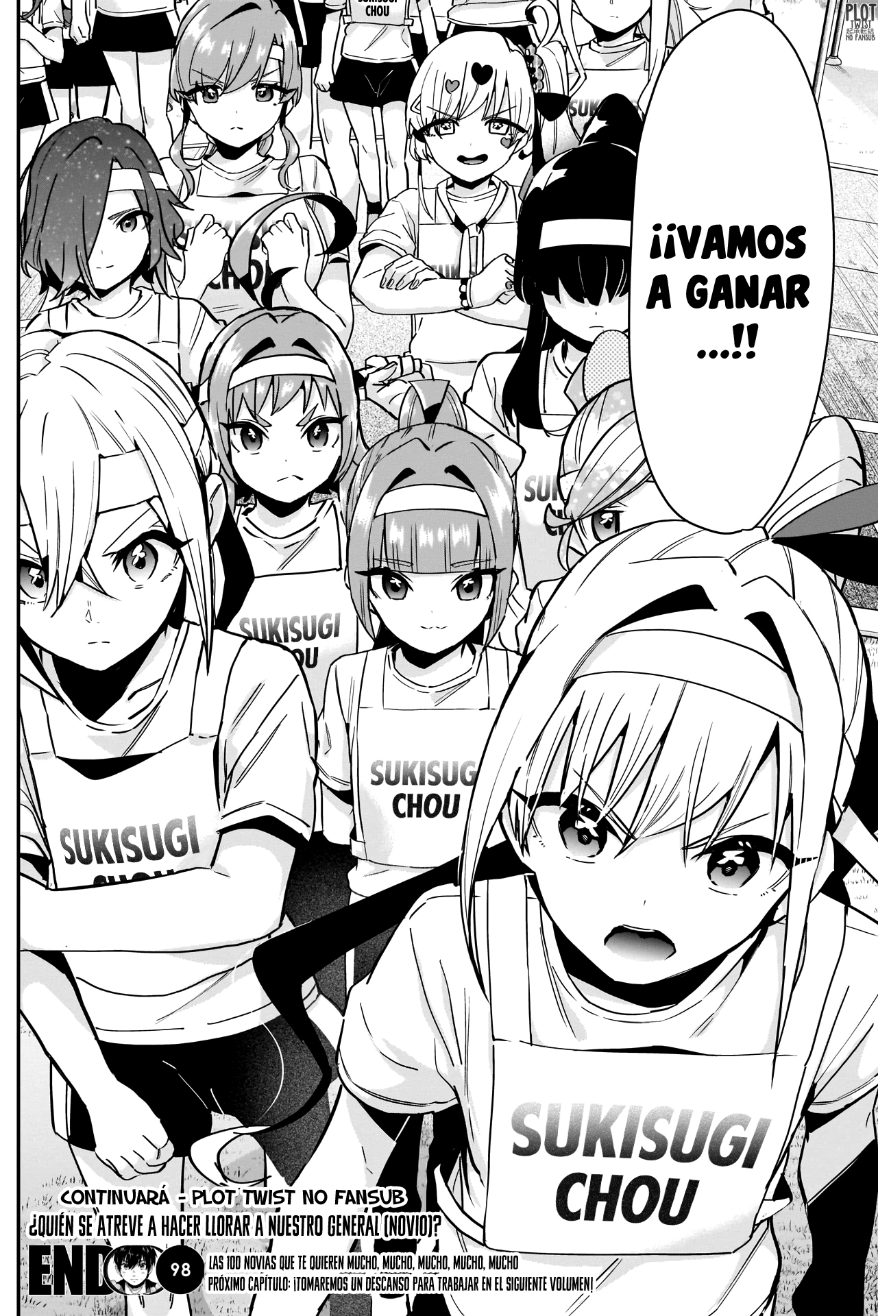 Kimi no koto ga Dai Dai Dai Dai Daisuki na 100-nin no Kanojo Capitulo 98: La familia Rentarou Vs. El cuerpo de atletas de Kiraisugi página 20