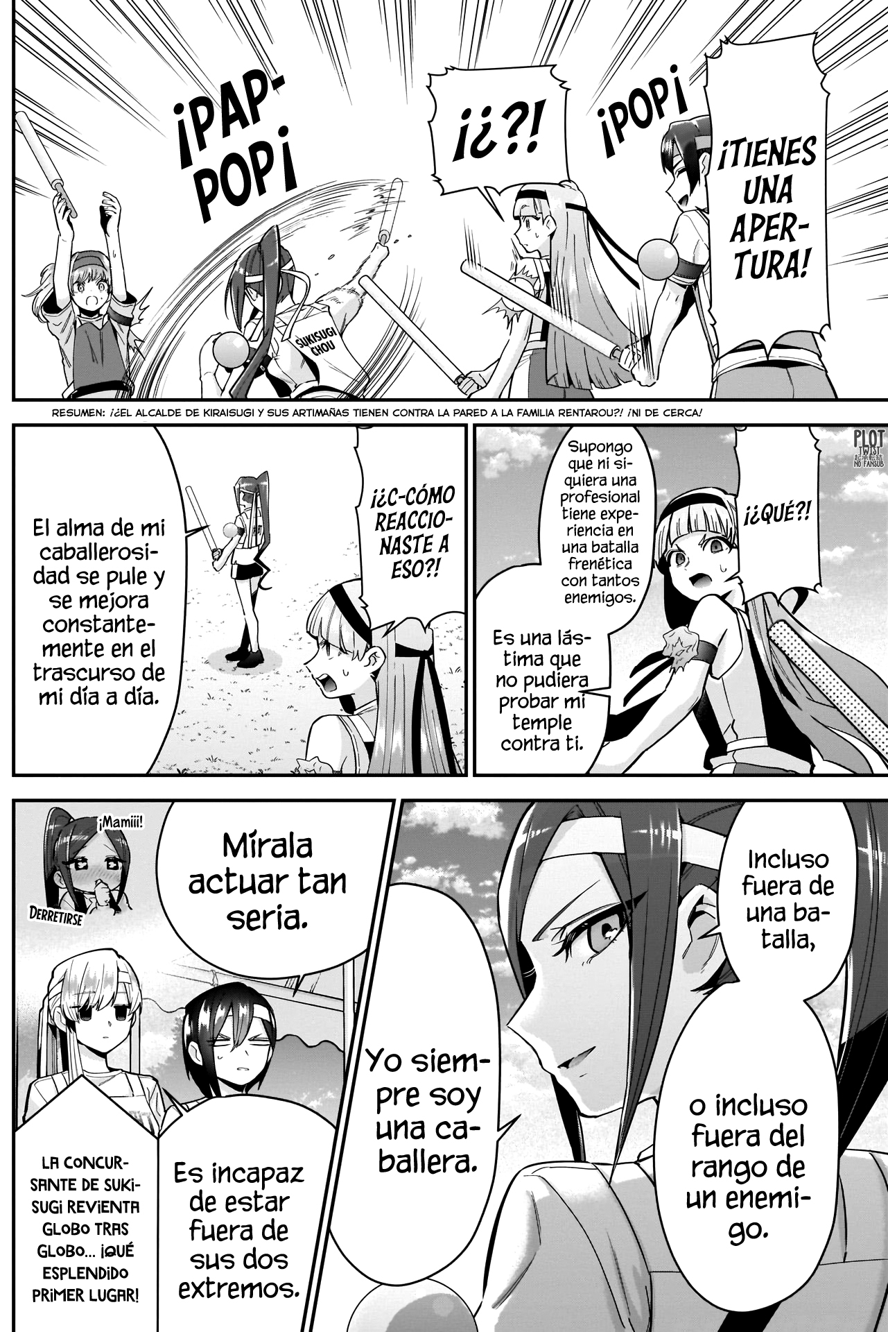 Kimi no koto ga Dai Dai Dai Dai Daisuki na 100-nin no Kanojo Capitulo 98: La familia Rentarou Vs. El cuerpo de atletas de Kiraisugi página 3