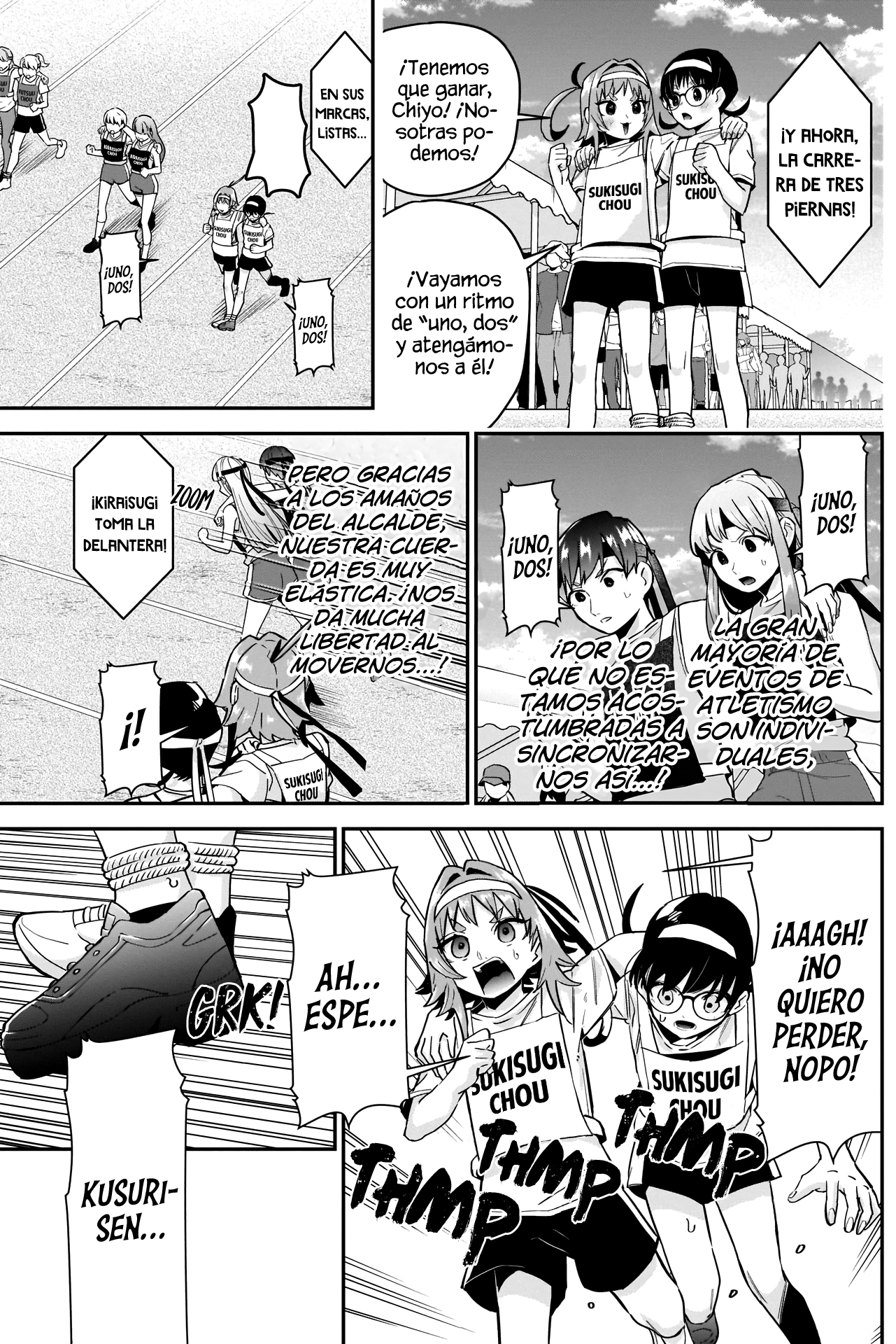 Kimi no koto ga Dai Dai Dai Dai Daisuki na 100-nin no Kanojo Capitulo 98: La familia Rentarou Vs. El cuerpo de atletas de Kiraisugi página 4