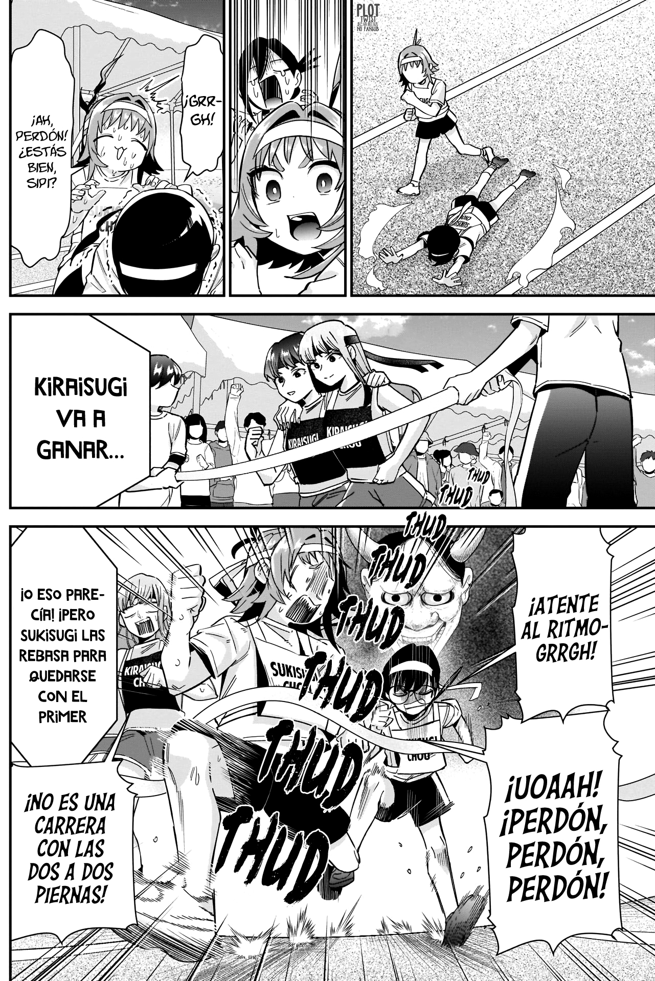 Kimi no koto ga Dai Dai Dai Dai Daisuki na 100-nin no Kanojo Capitulo 98: La familia Rentarou Vs. El cuerpo de atletas de Kiraisugi página 5
