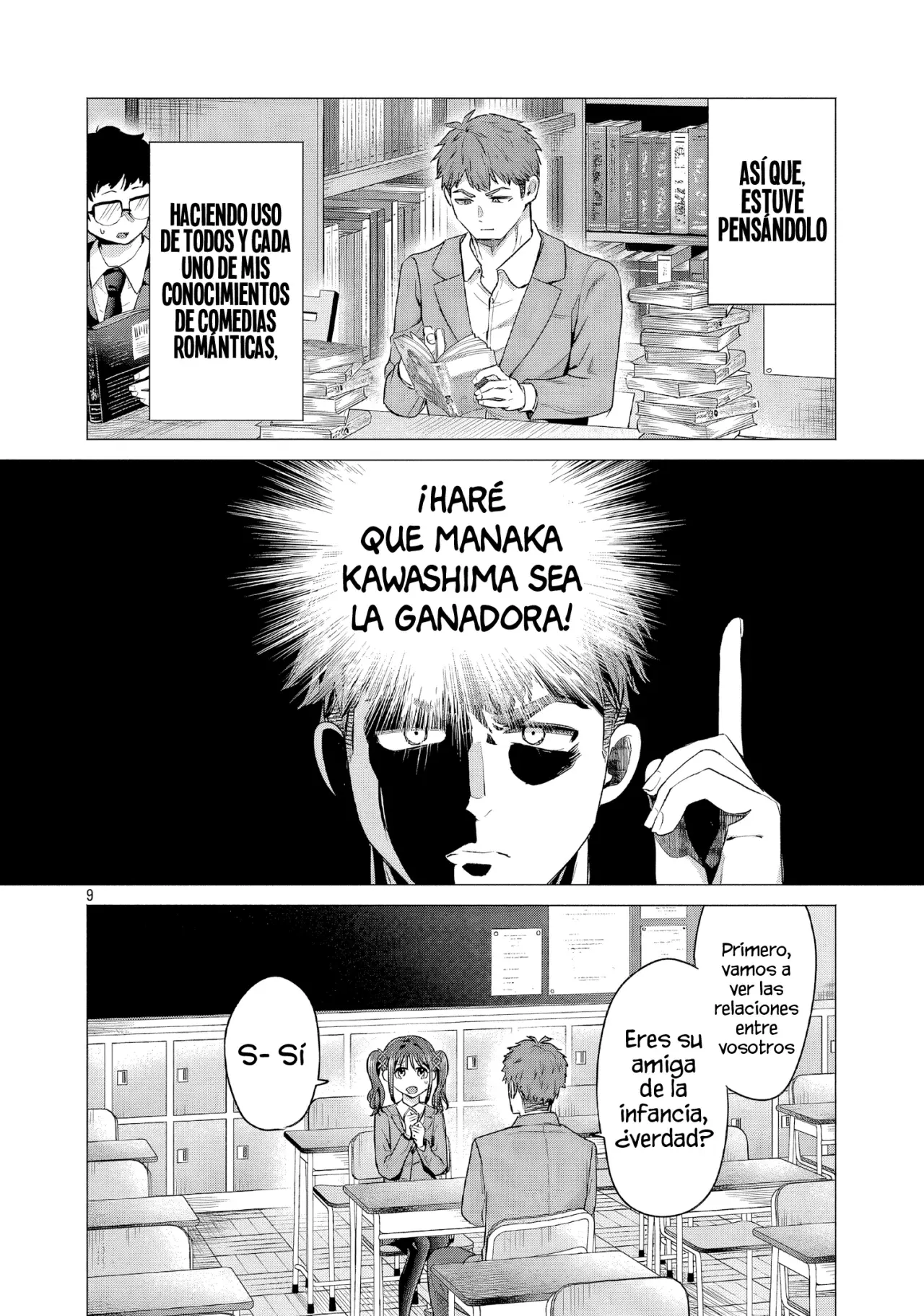 Make Heroine wo Katasetai!! Capitulo 1: ¡Quiero que Kawashima Manaka gane! página 12