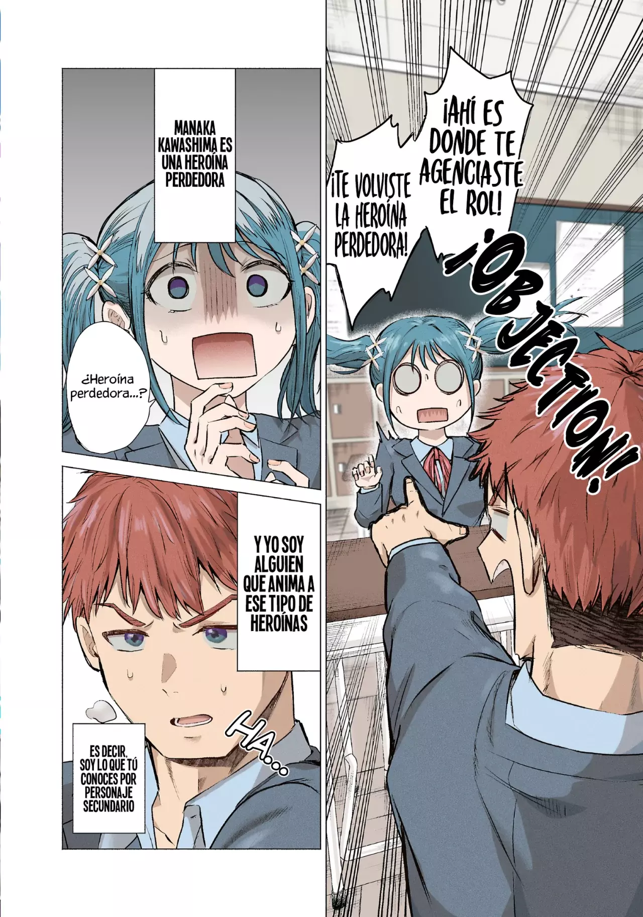 Make Heroine wo Katasetai!! Capitulo 1: ¡Quiero que Kawashima Manaka gane! página 2