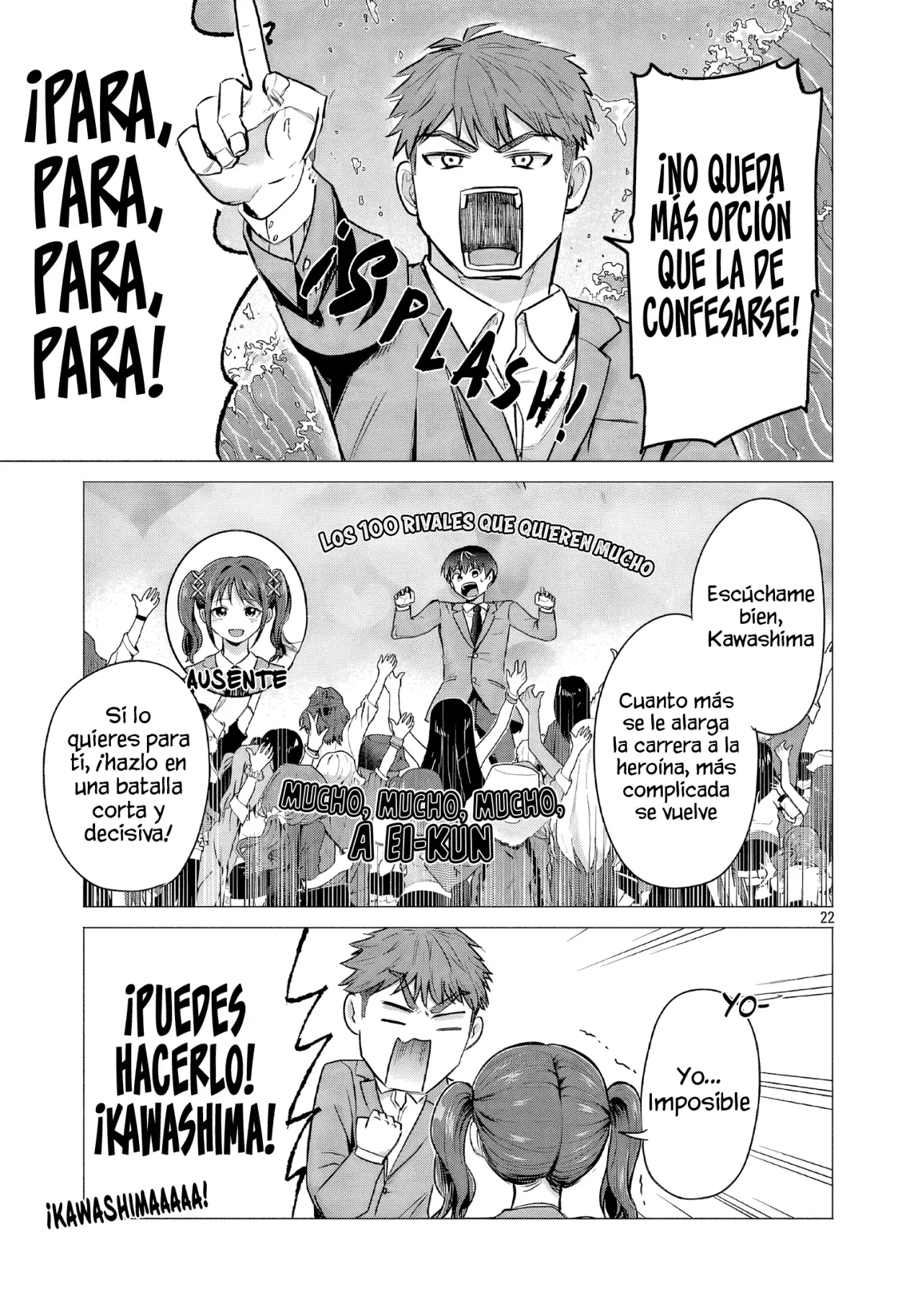 Make Heroine wo Katasetai!! Capitulo 1: ¡Quiero que Kawashima Manaka gane! página 25