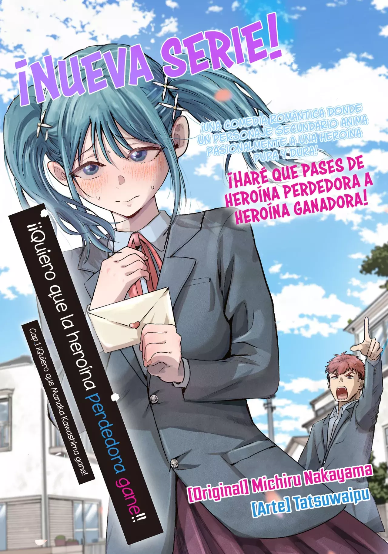 Make Heroine wo Katasetai!! Capitulo 1: ¡Quiero que Kawashima Manaka gane! página 3