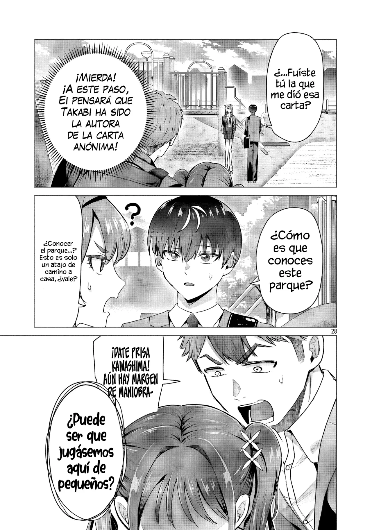 Make Heroine wo Katasetai!! Capitulo 1: ¡Quiero que Kawashima Manaka gane! página 31