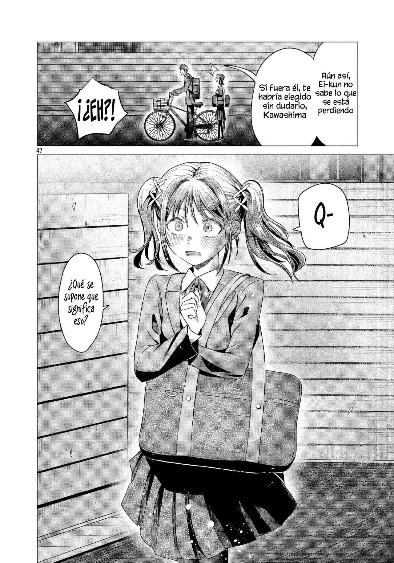 Make Heroine wo Katasetai!! Capitulo 1: ¡Quiero que Kawashima Manaka gane! página 50