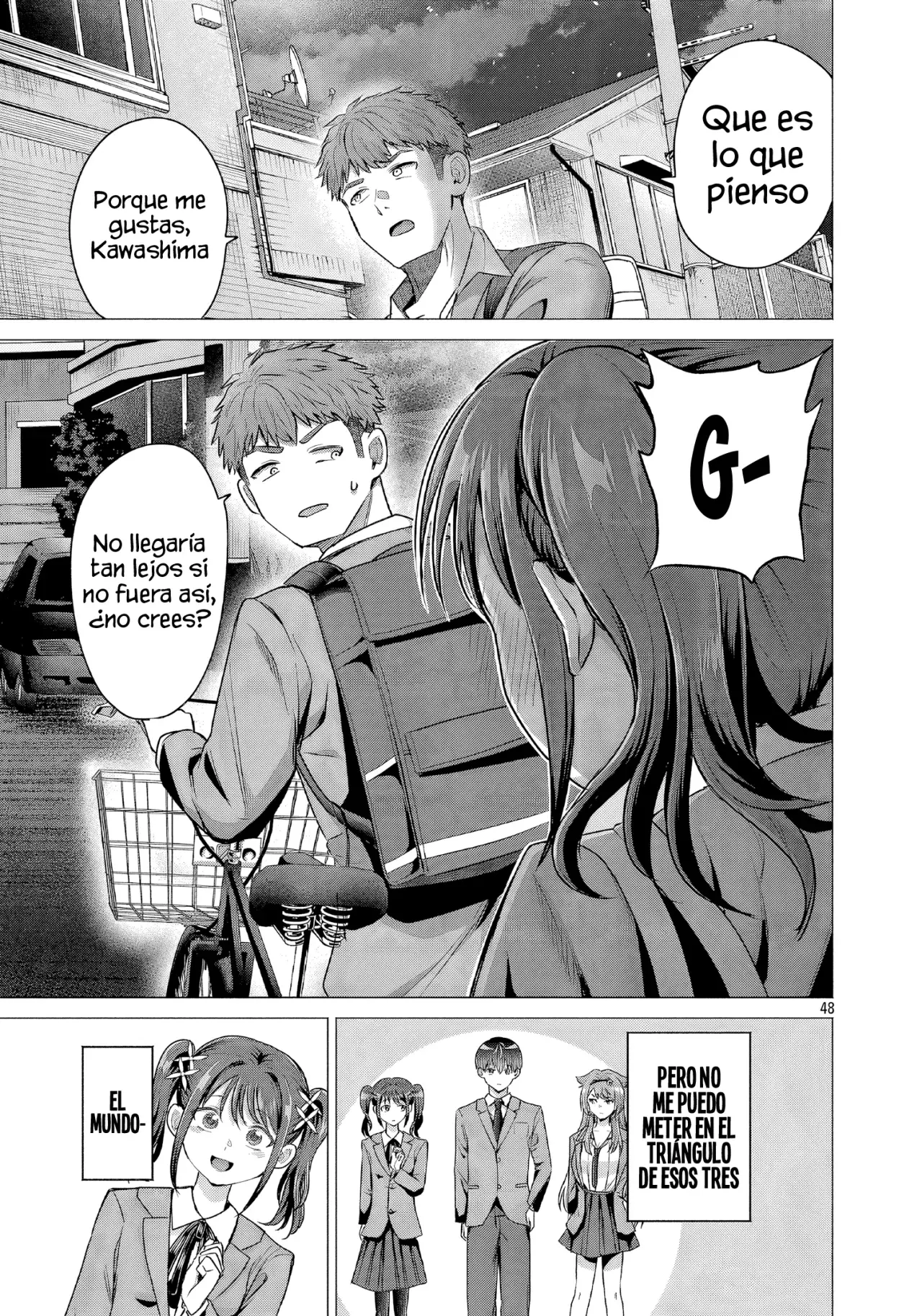 Make Heroine wo Katasetai!! Capitulo 1: ¡Quiero que Kawashima Manaka gane! página 51