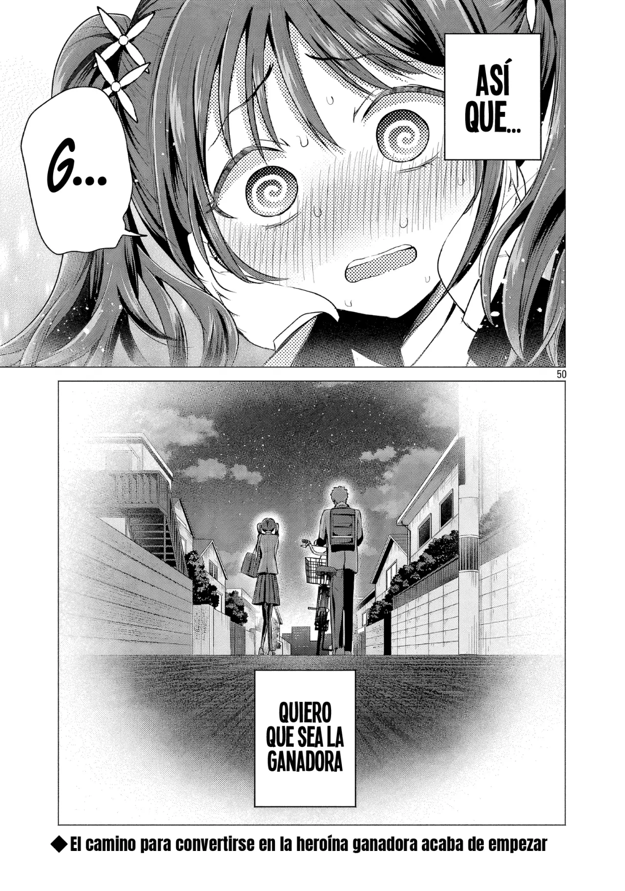 Make Heroine wo Katasetai!! Capitulo 1: ¡Quiero que Kawashima Manaka gane! página 53