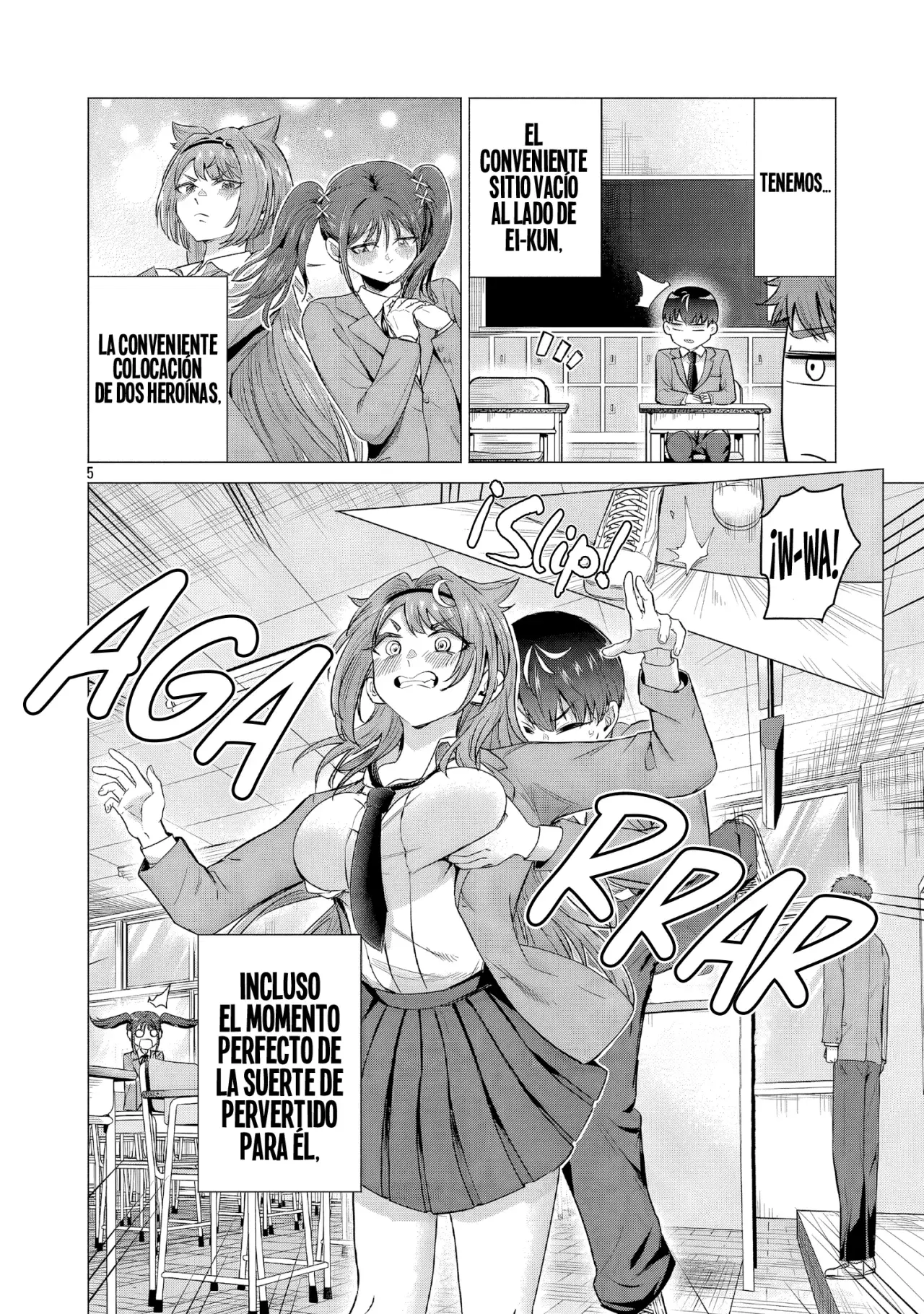 Make Heroine wo Katasetai!! Capitulo 1: ¡Quiero que Kawashima Manaka gane! página 8