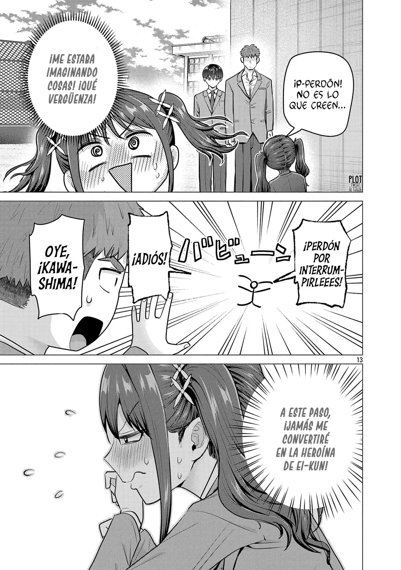Make Heroine wo Katasetai!! Capitulo 11: ¡Quiero saber qué hay entre ellos dos! página 14