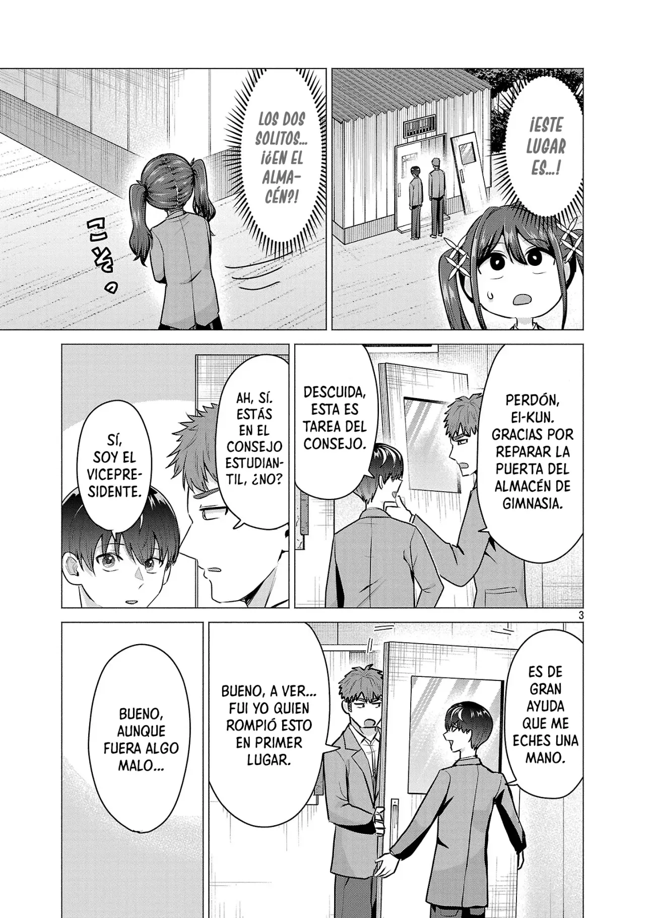 Make Heroine wo Katasetai!! Capitulo 11: ¡Quiero saber qué hay entre ellos dos! página 4