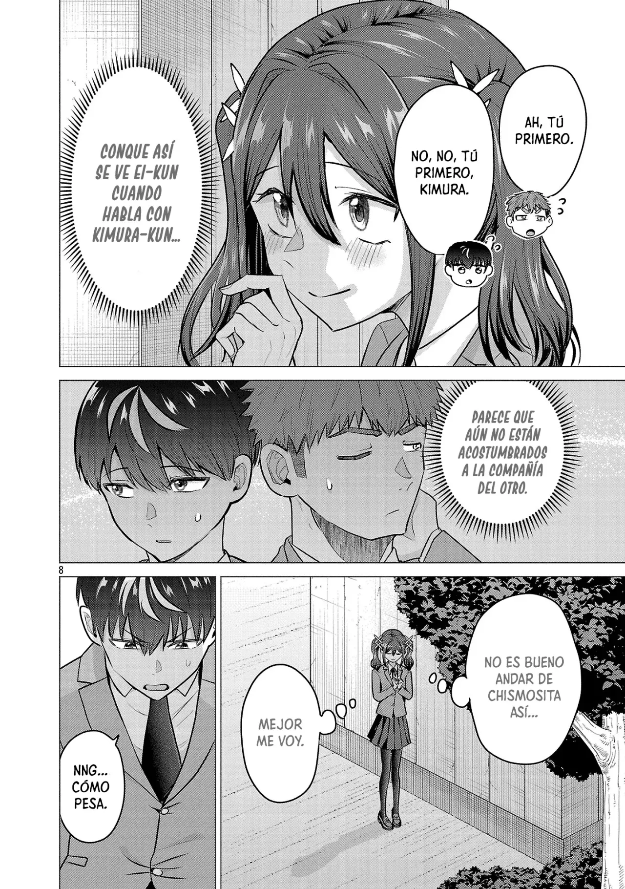 Make Heroine wo Katasetai!! Capitulo 11: ¡Quiero saber qué hay entre ellos dos! página 9