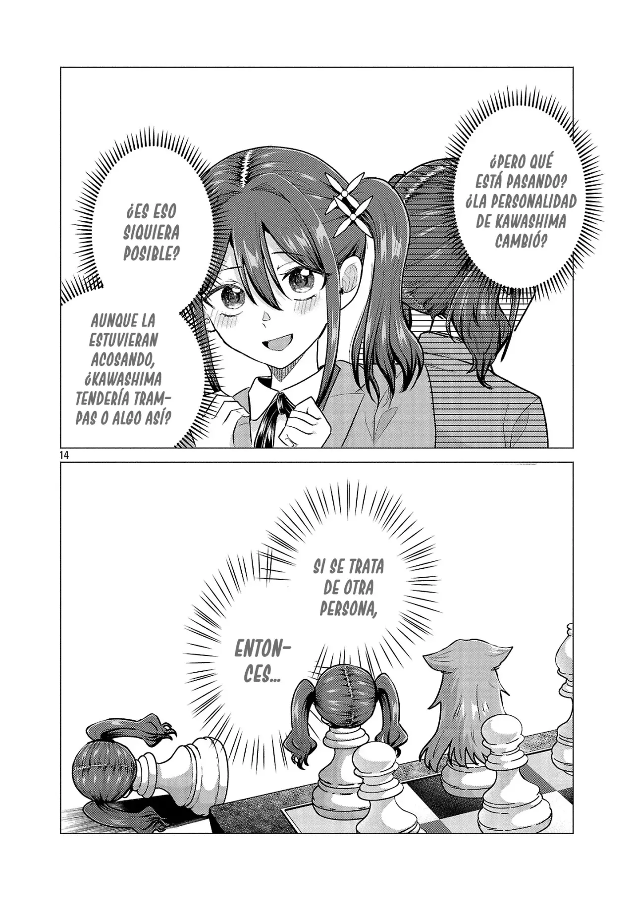 Make Heroine wo Katasetai!! Capitulo 12: ¡Quiero saber de quién está enamorado! página 15