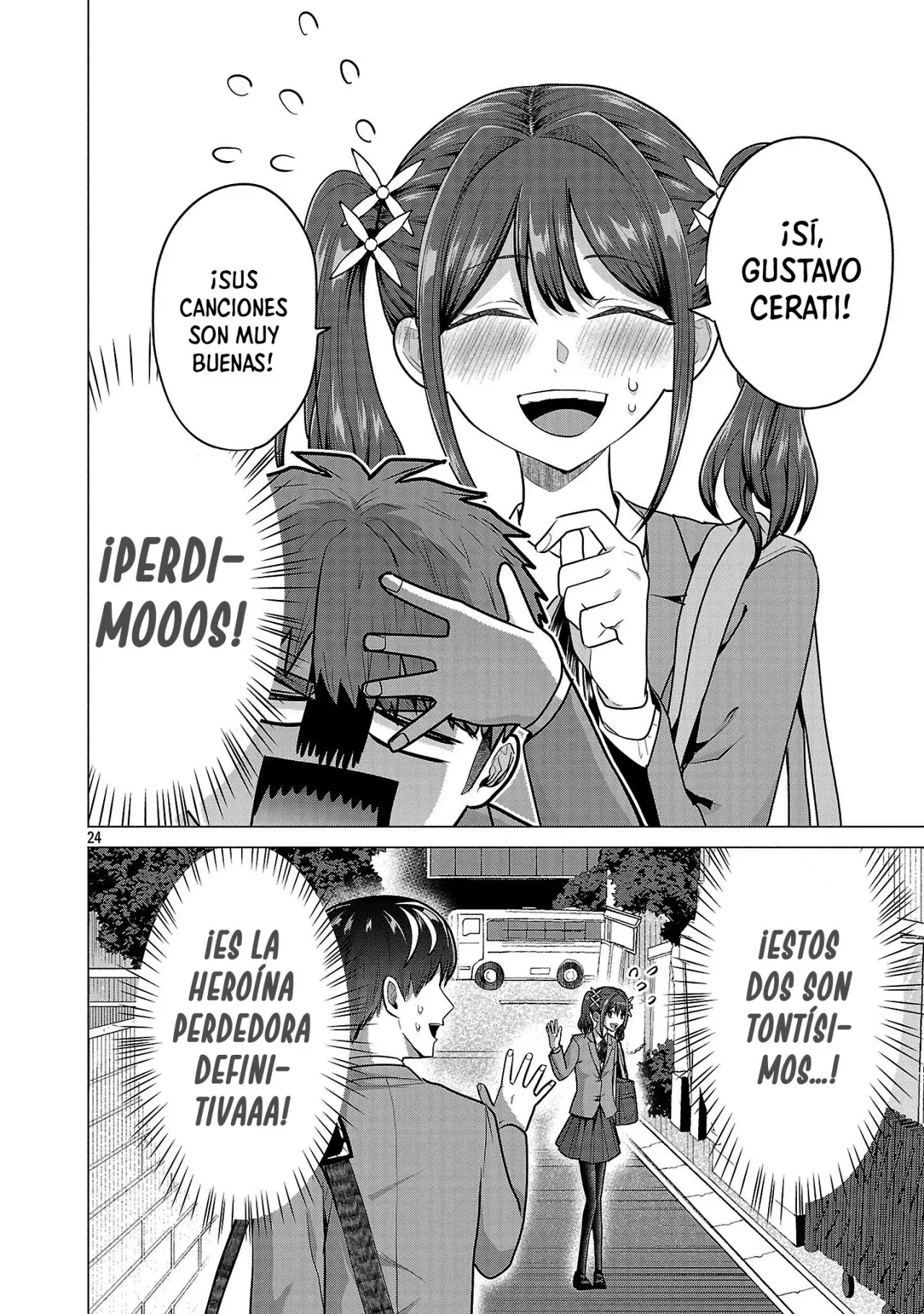 Make Heroine wo Katasetai!! Capitulo 13: ¡Quiero descubrir quién es ella! página 24