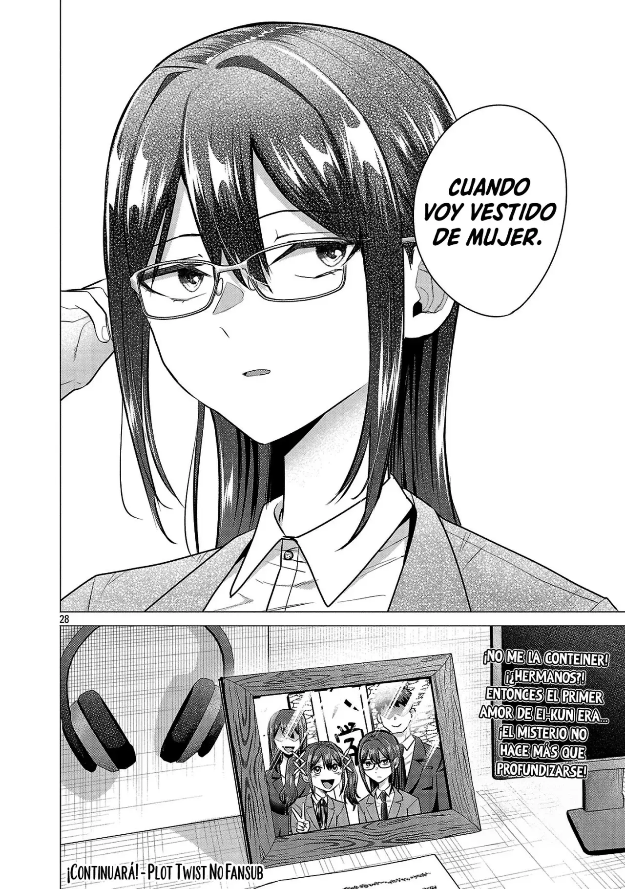 Make Heroine wo Katasetai!! Capitulo 13: ¡Quiero descubrir quién es ella! página 28