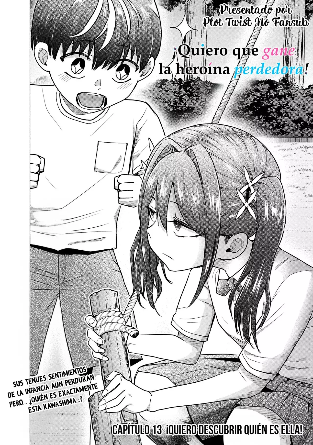 Make Heroine wo Katasetai!! Capitulo 13: ¡Quiero descubrir quién es ella! página 3
