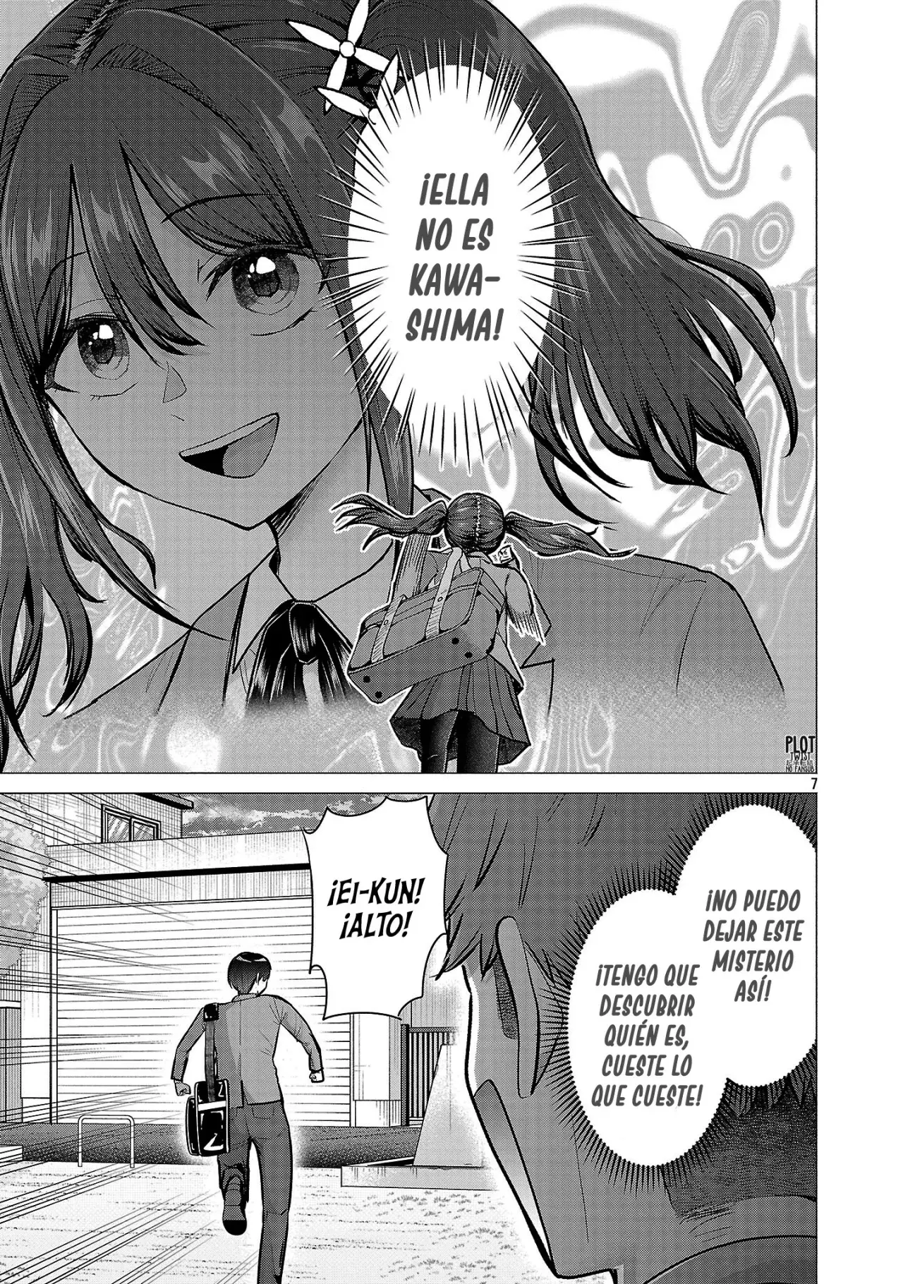 Make Heroine wo Katasetai!! Capitulo 13: ¡Quiero descubrir quién es ella! página 8