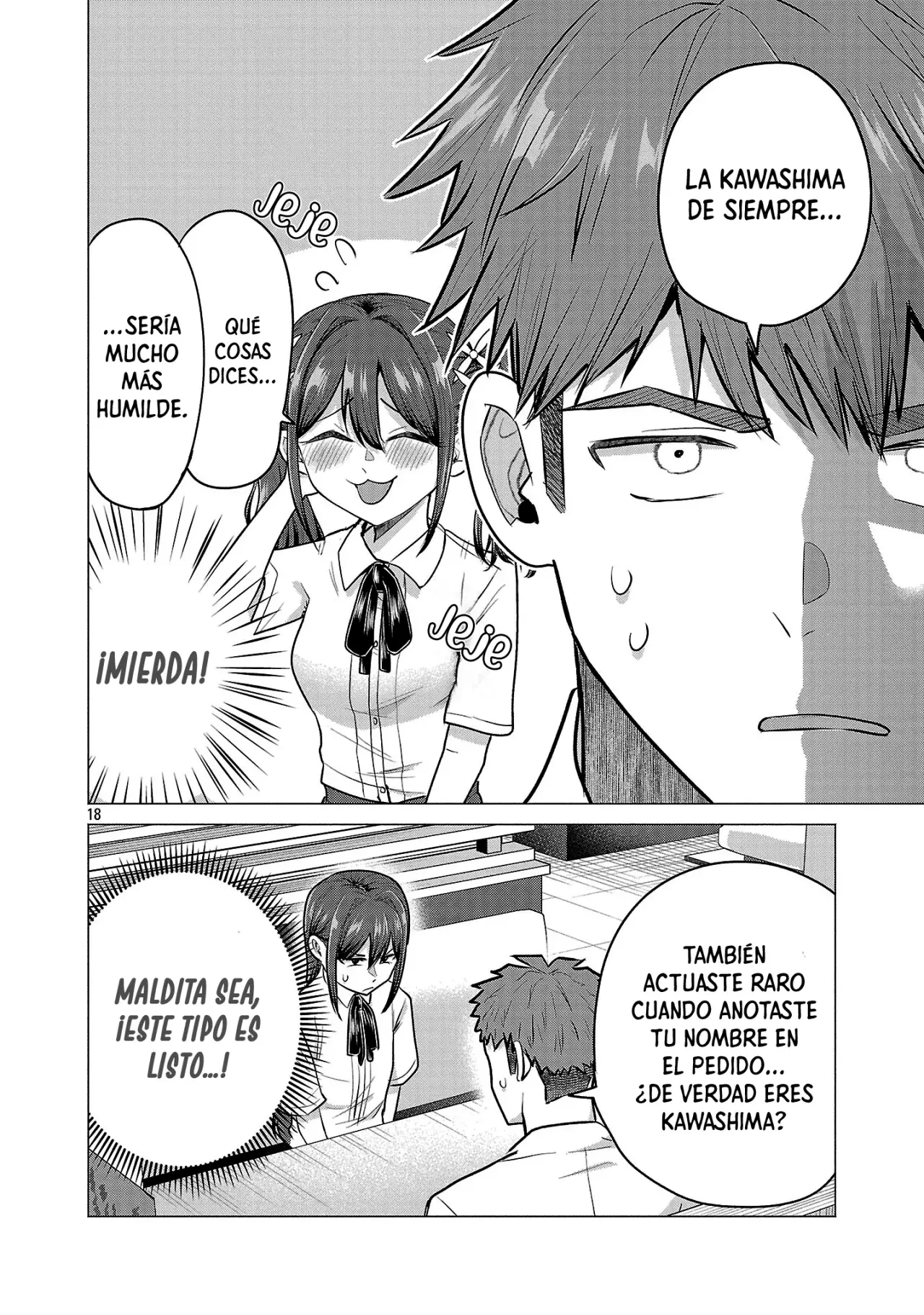 Make Heroine wo Katasetai!! Capitulo 14: ¡Kawashima Manato quiere ponerlo a prueba! página 19