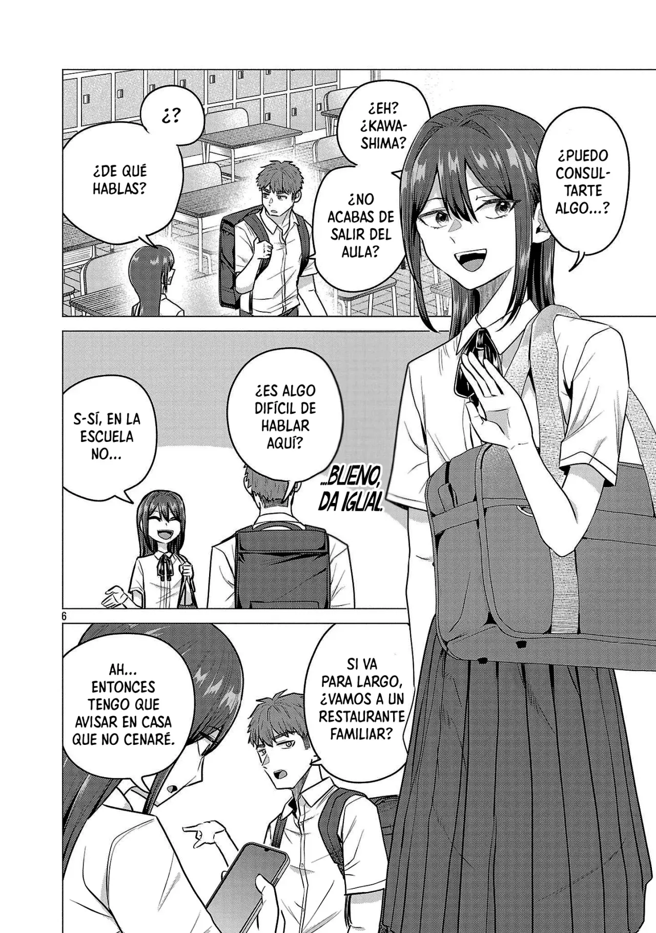 Make Heroine wo Katasetai!! Capitulo 14: ¡Kawashima Manato quiere ponerlo a prueba! página 7