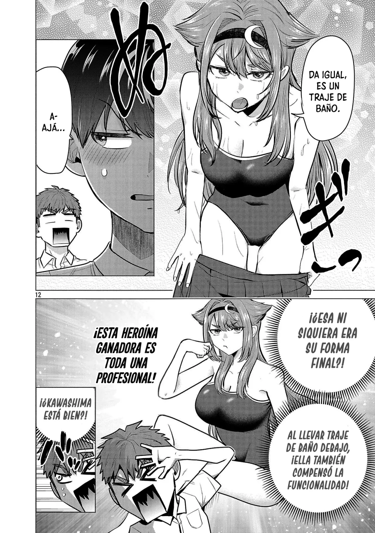 Make Heroine wo Katasetai!! Capitulo 15: ¡Quiero que ella domine el evento de limpieza de la piscina! página 13