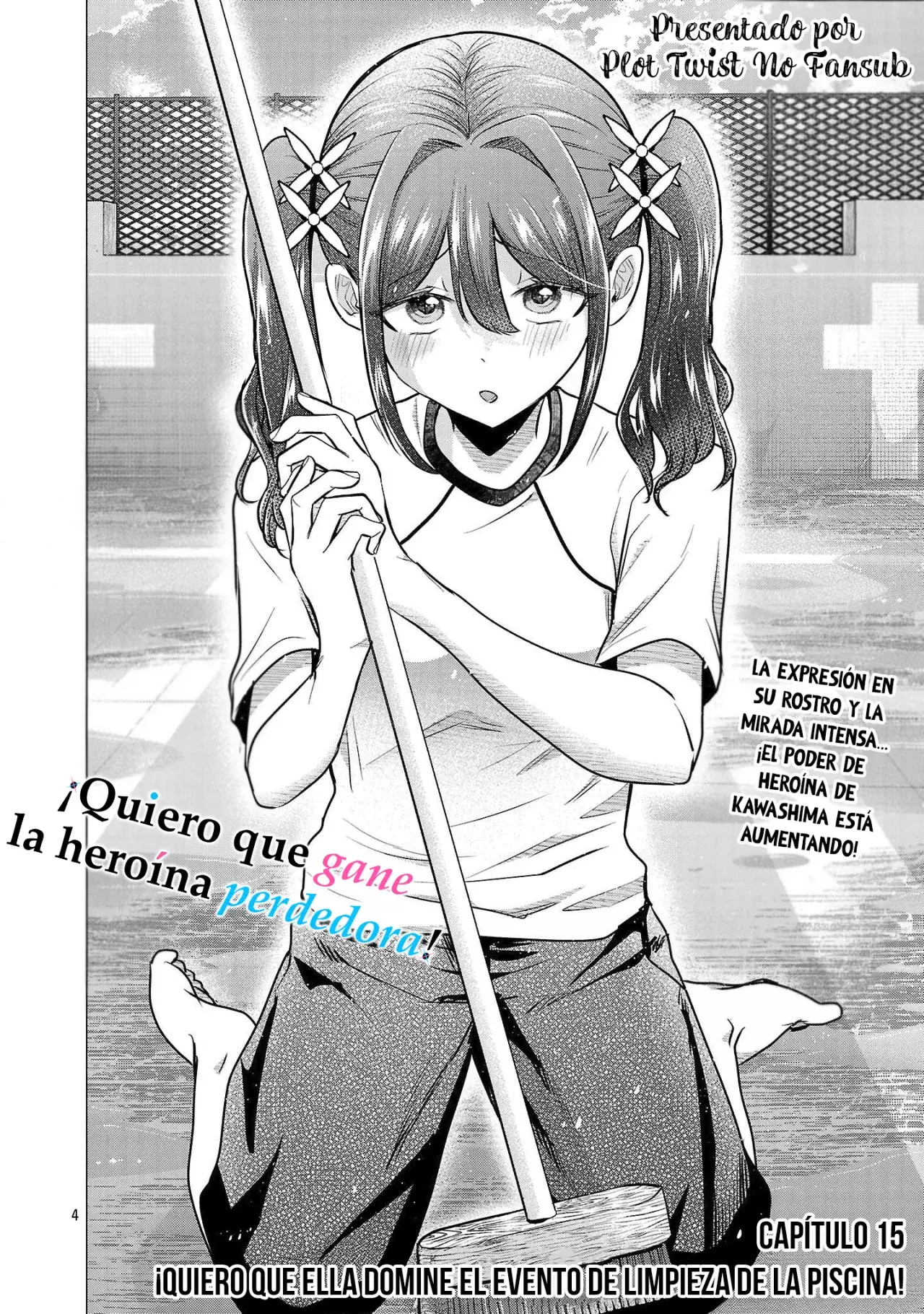 Make Heroine wo Katasetai!! Capitulo 15: ¡Quiero que ella domine el evento de limpieza de la piscina! página 5