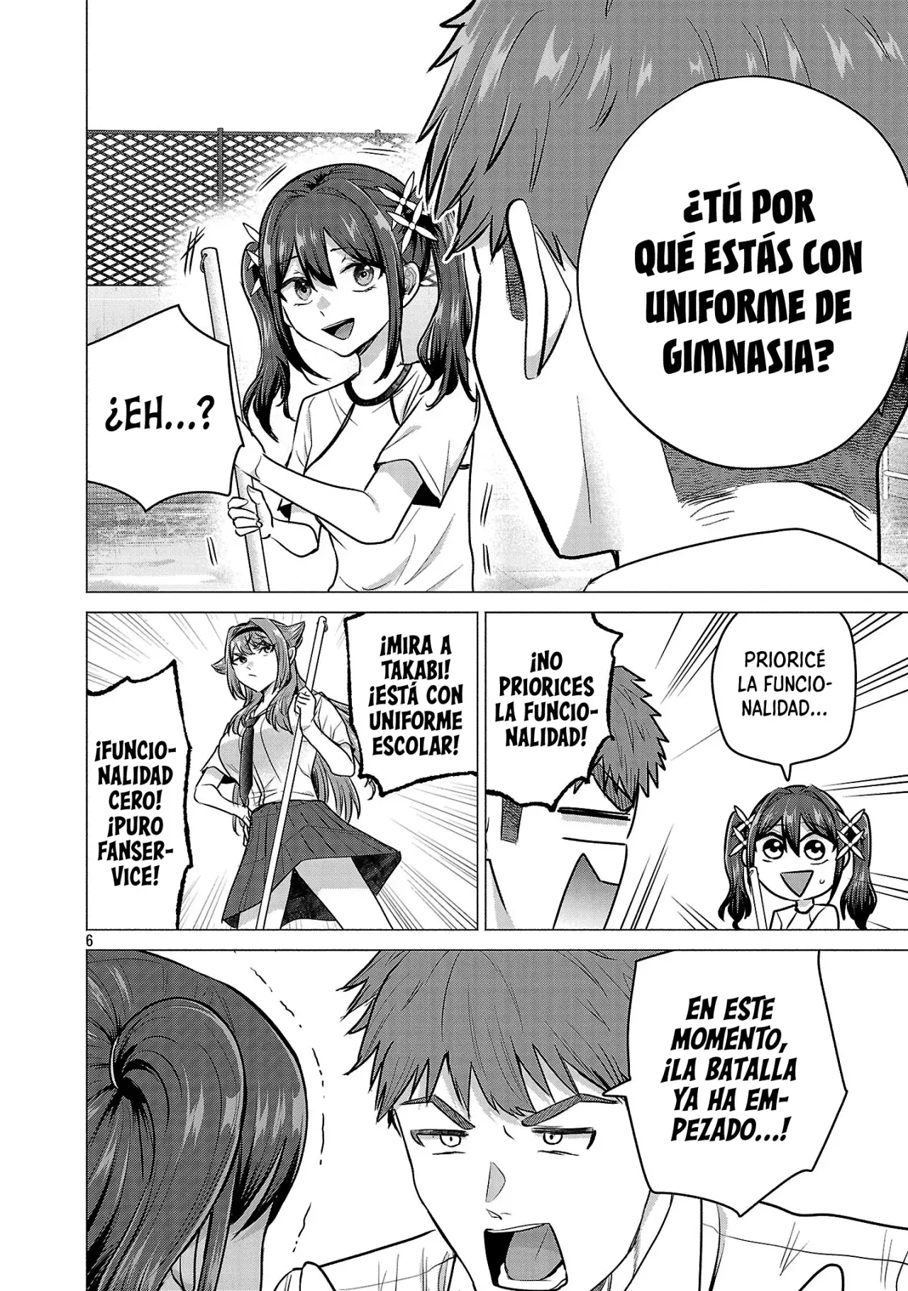 Make Heroine wo Katasetai!! Capitulo 15: ¡Quiero que ella domine el evento de limpieza de la piscina! página 7