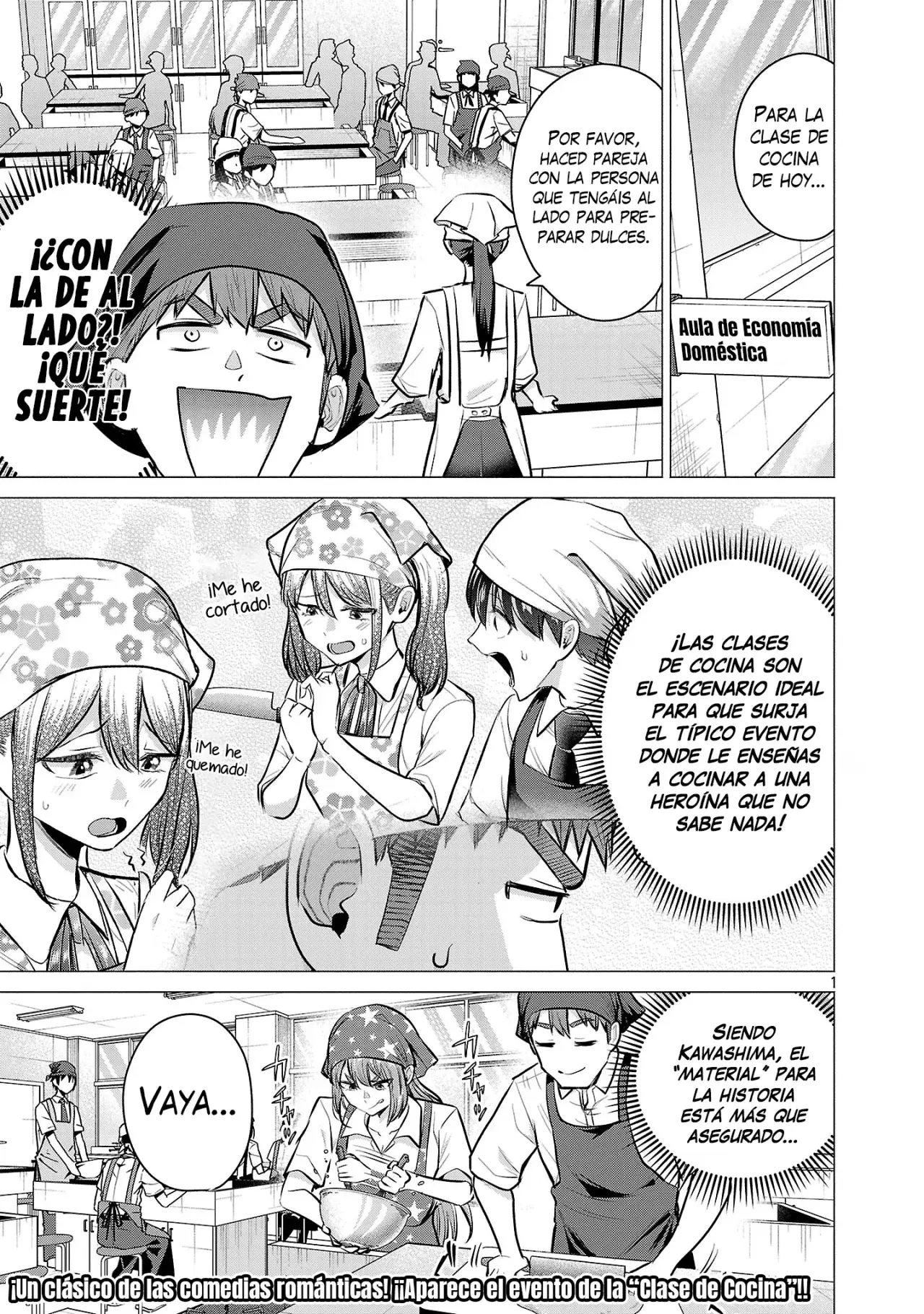 Make Heroine wo Katasetai!! Capitulo 17: ¡Takabi Ayame quiere cocinar! página 2