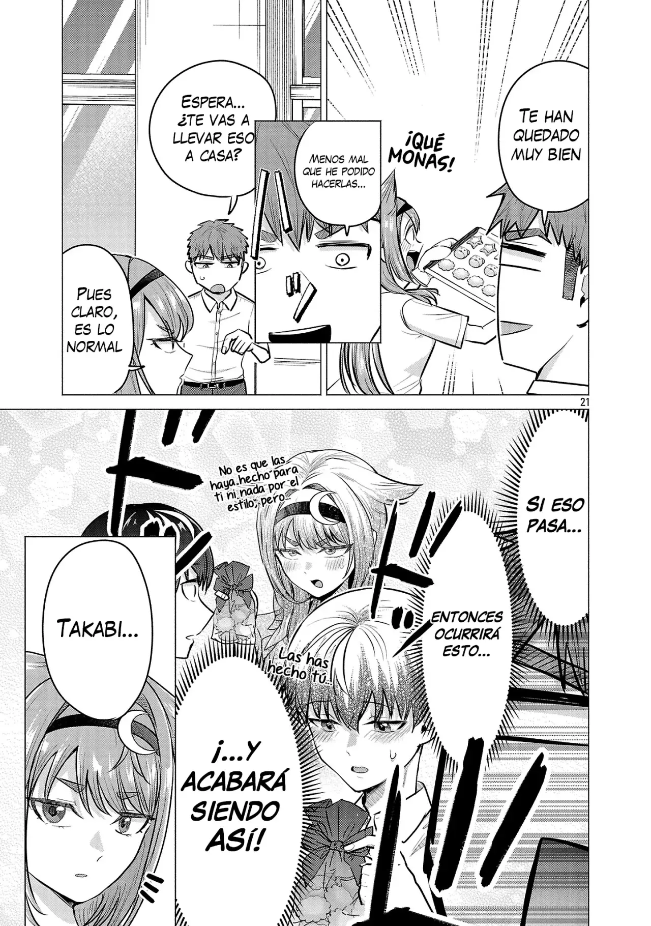 Make Heroine wo Katasetai!! Capitulo 17: ¡Takabi Ayame quiere cocinar! página 22