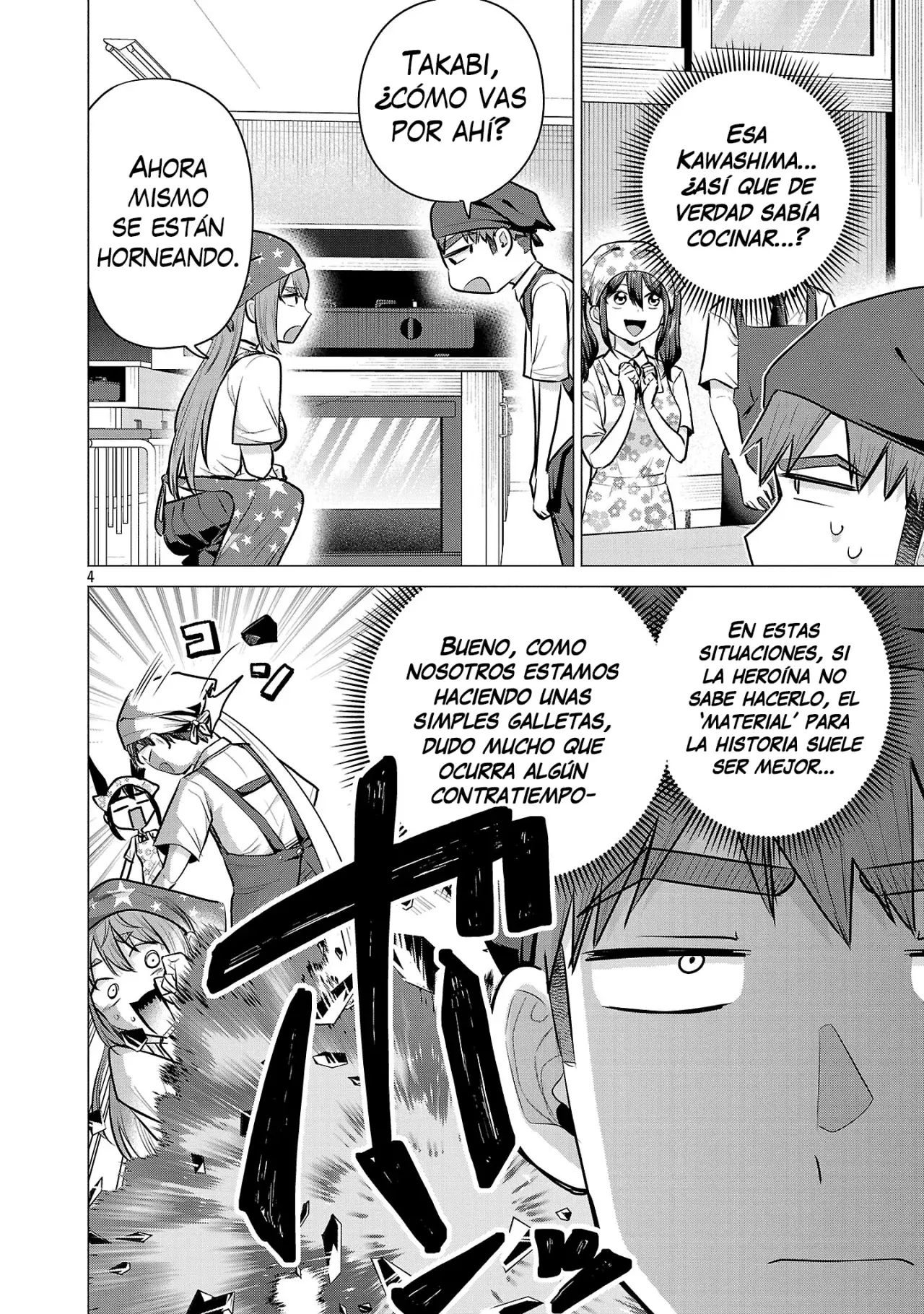 Make Heroine wo Katasetai!! Capitulo 17: ¡Takabi Ayame quiere cocinar! página 5