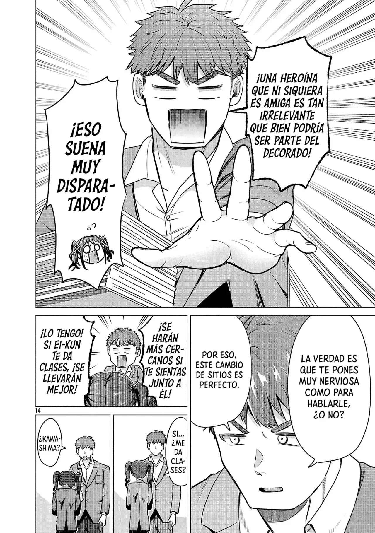Make Heroine wo Katasetai!! Capitulo 2: ¡Quiero ganarme el sitio junto a él! página 16