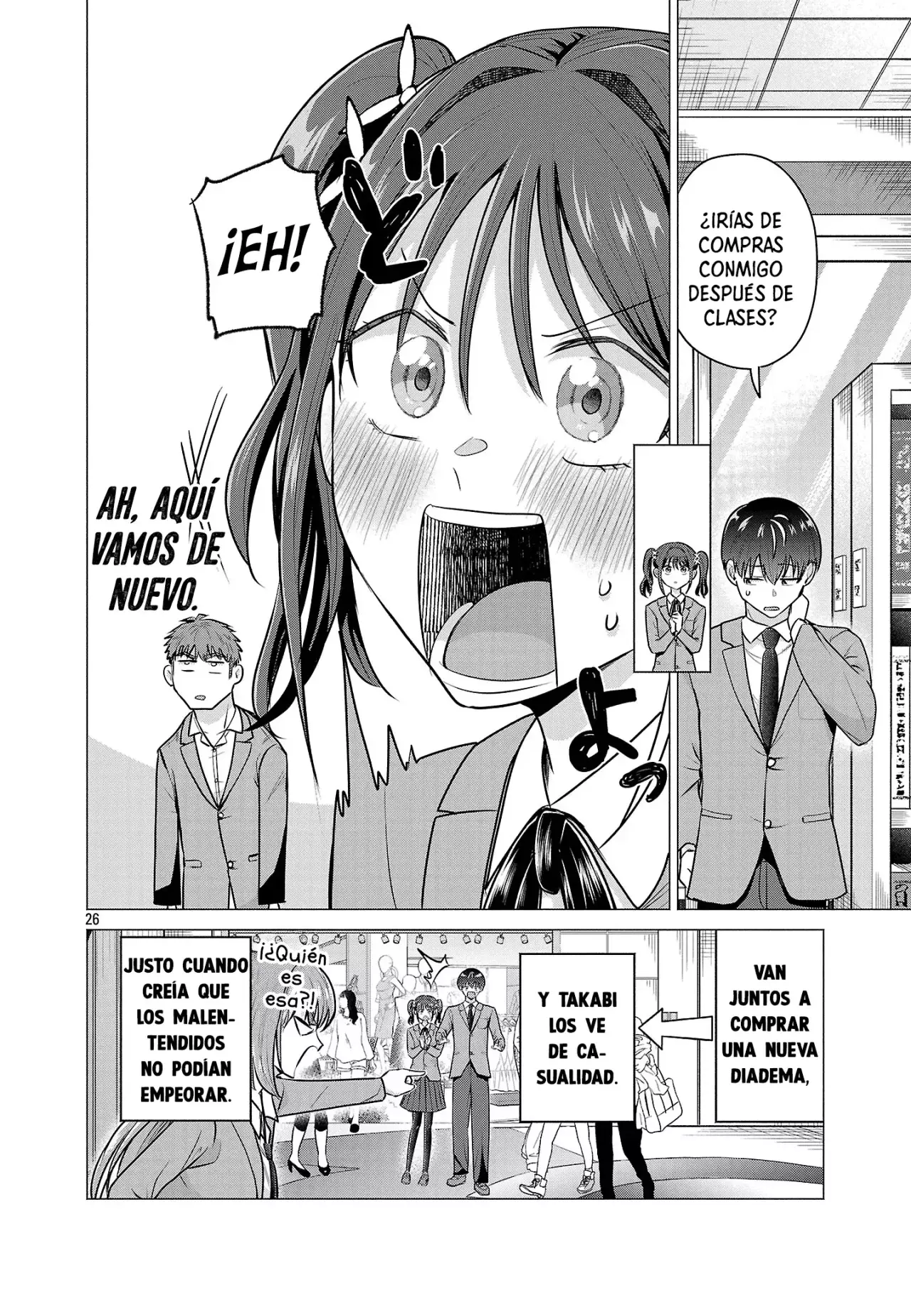Make Heroine wo Katasetai!! Capitulo 2: ¡Quiero ganarme el sitio junto a él! página 28