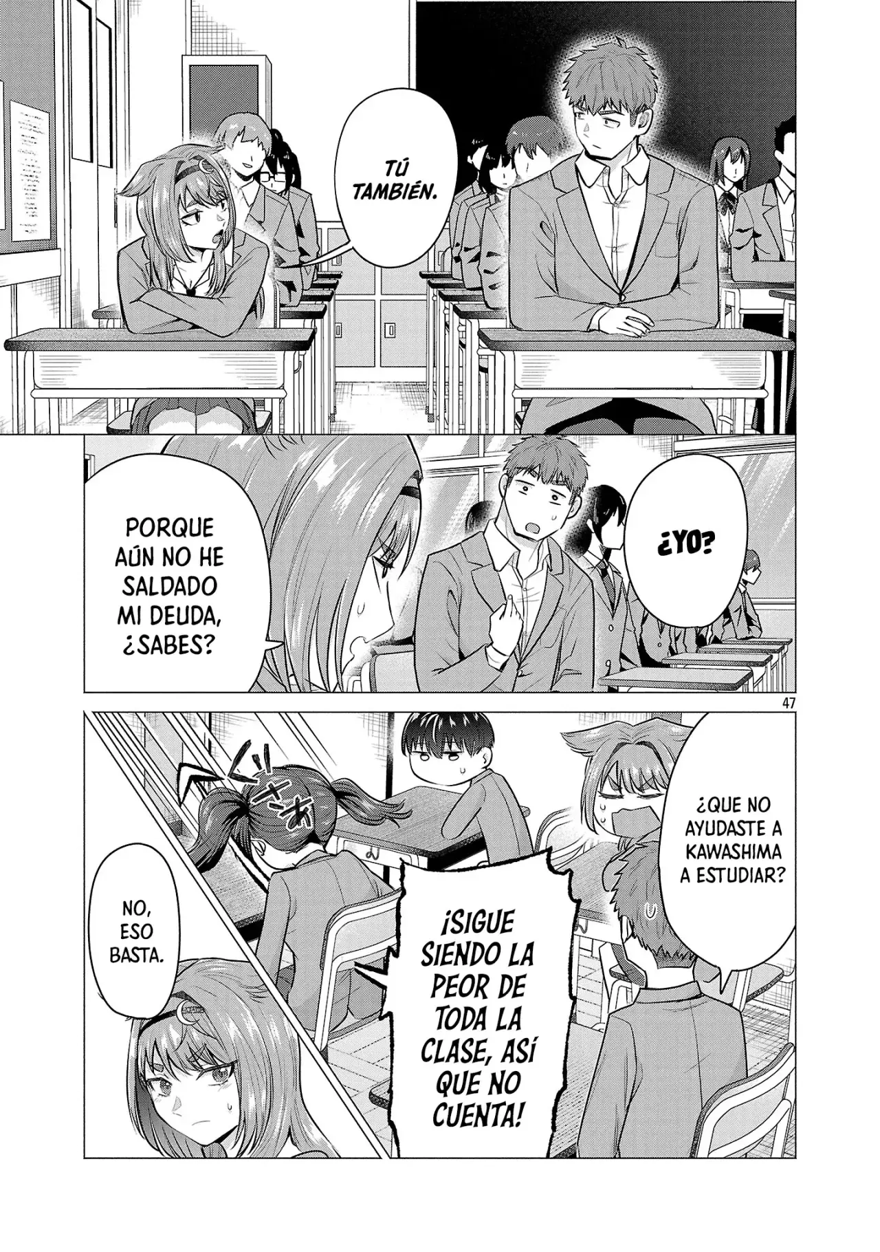 Make Heroine wo Katasetai!! Capitulo 2: ¡Quiero ganarme el sitio junto a él! página 49