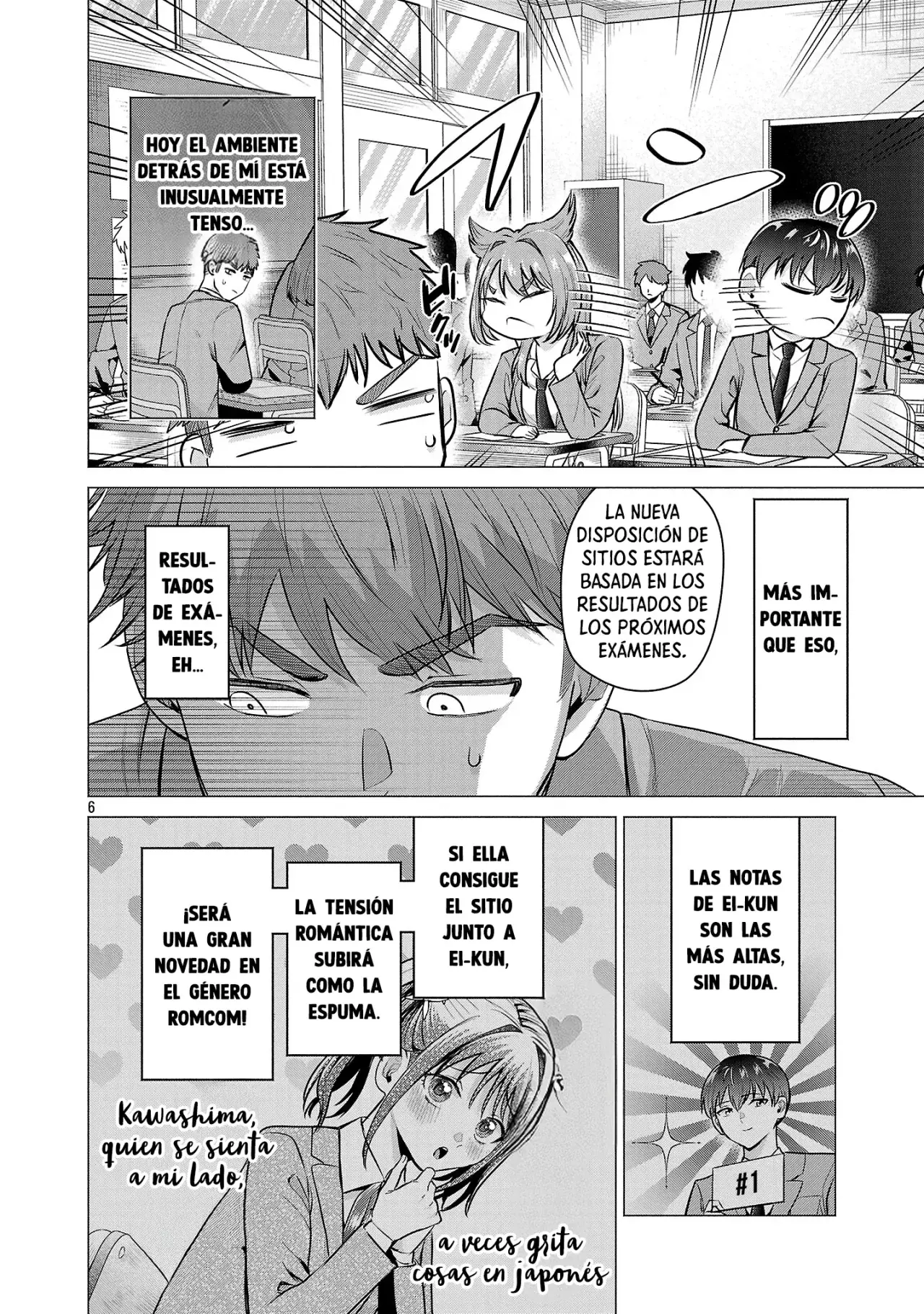 Make Heroine wo Katasetai!! Capitulo 2: ¡Quiero ganarme el sitio junto a él! página 8