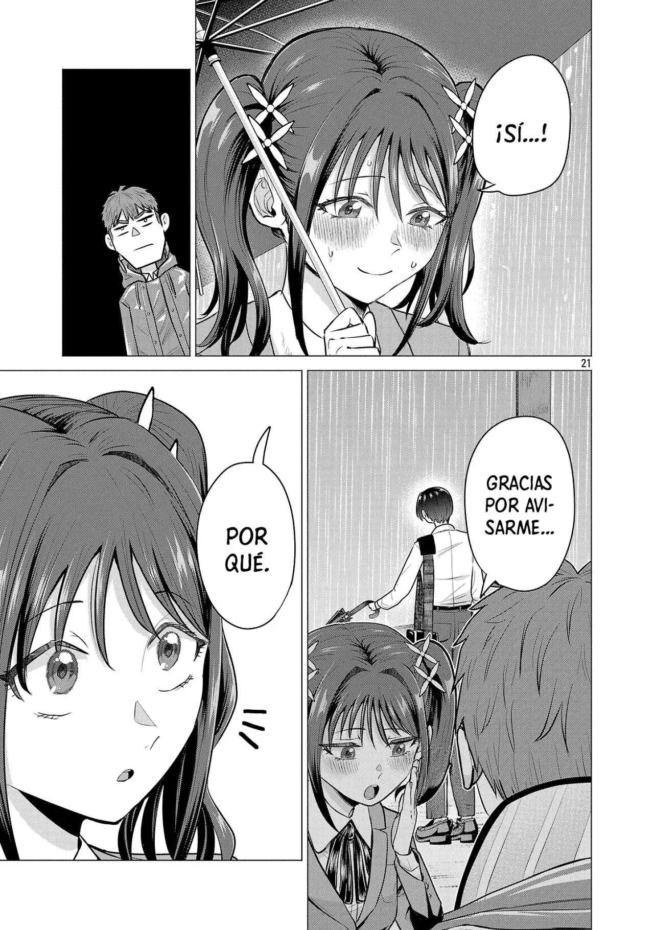 Make Heroine wo Katasetai!! Capitulo 3: ¡Quiero que compartan un paraguas! página 22