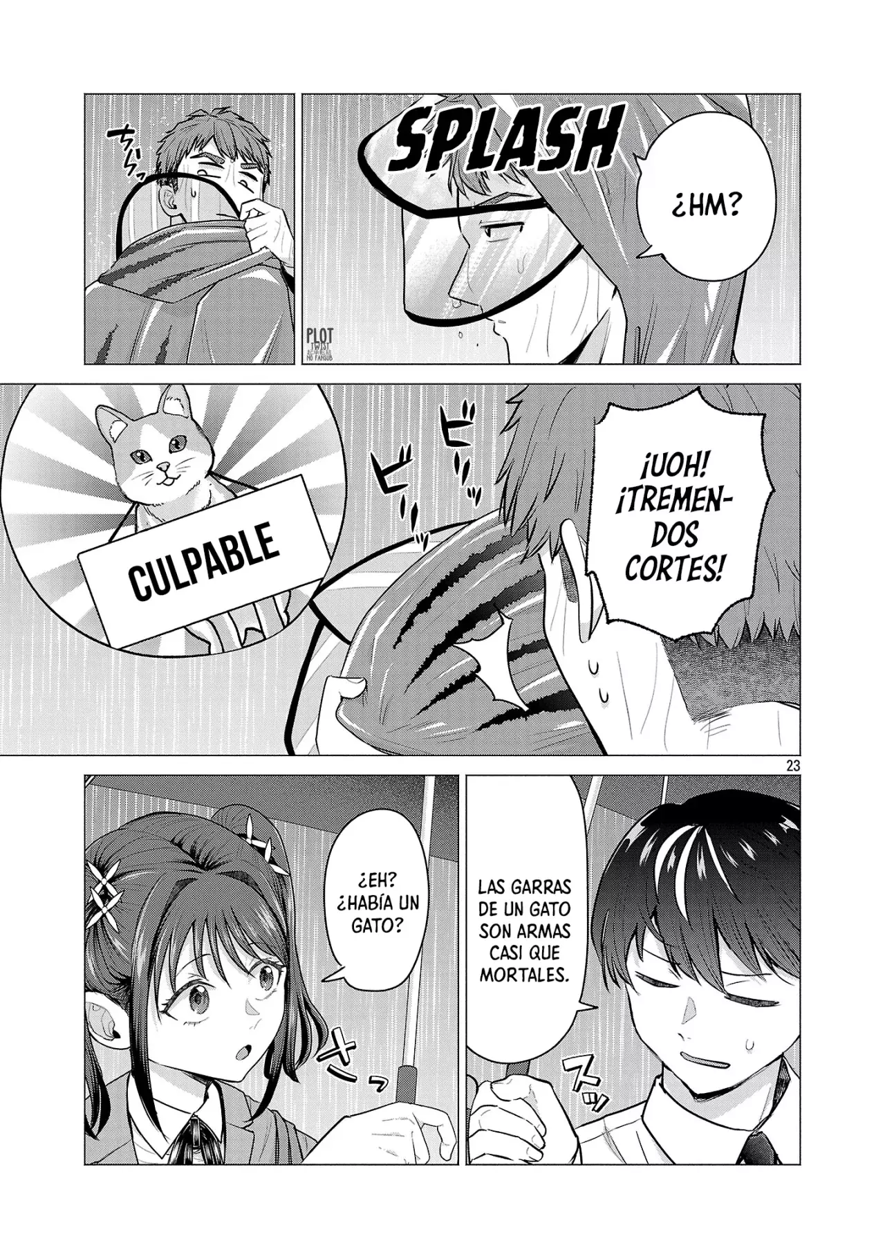 Make Heroine wo Katasetai!! Capitulo 3: ¡Quiero que compartan un paraguas! página 24