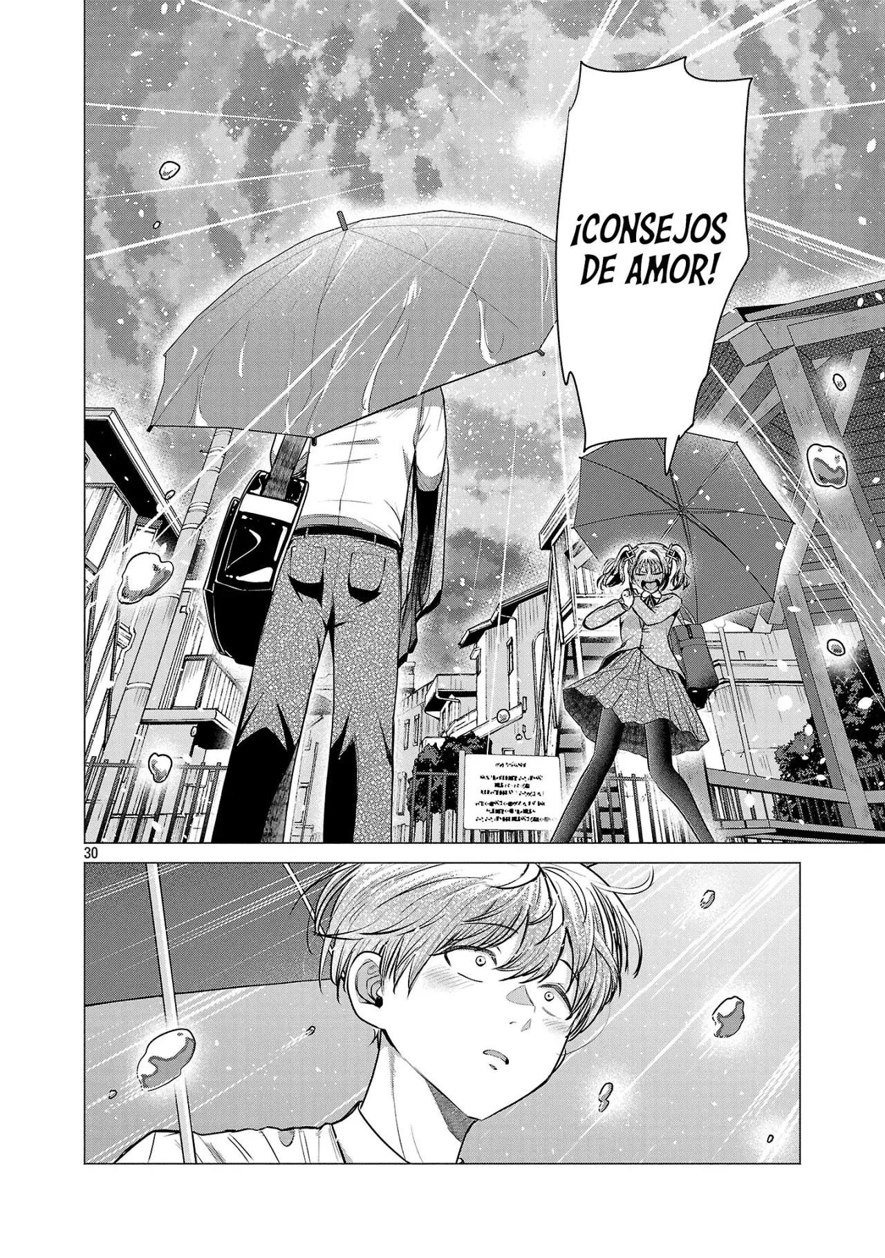 Make Heroine wo Katasetai!! Capitulo 3: ¡Quiero que compartan un paraguas! página 31