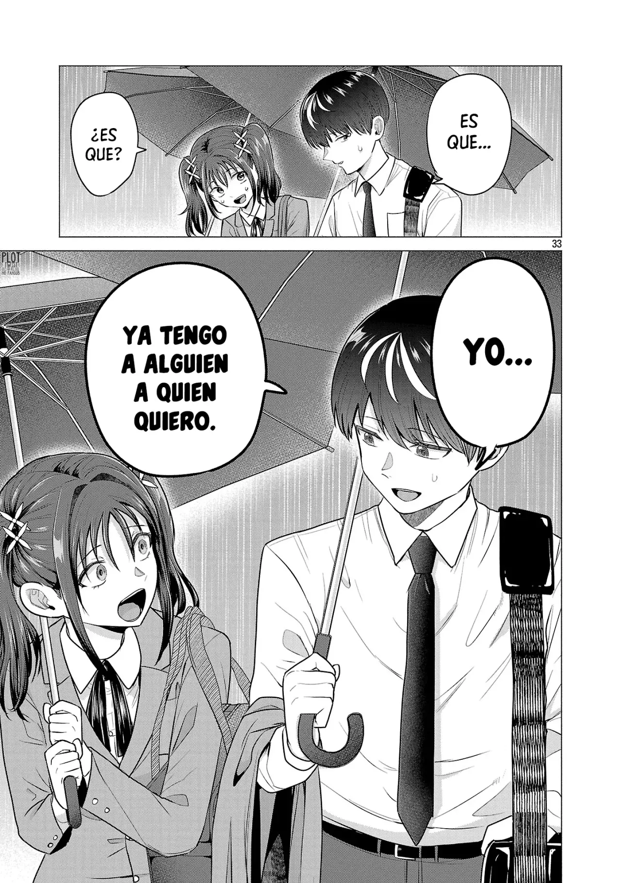 Make Heroine wo Katasetai!! Capitulo 3: ¡Quiero que compartan un paraguas! página 34