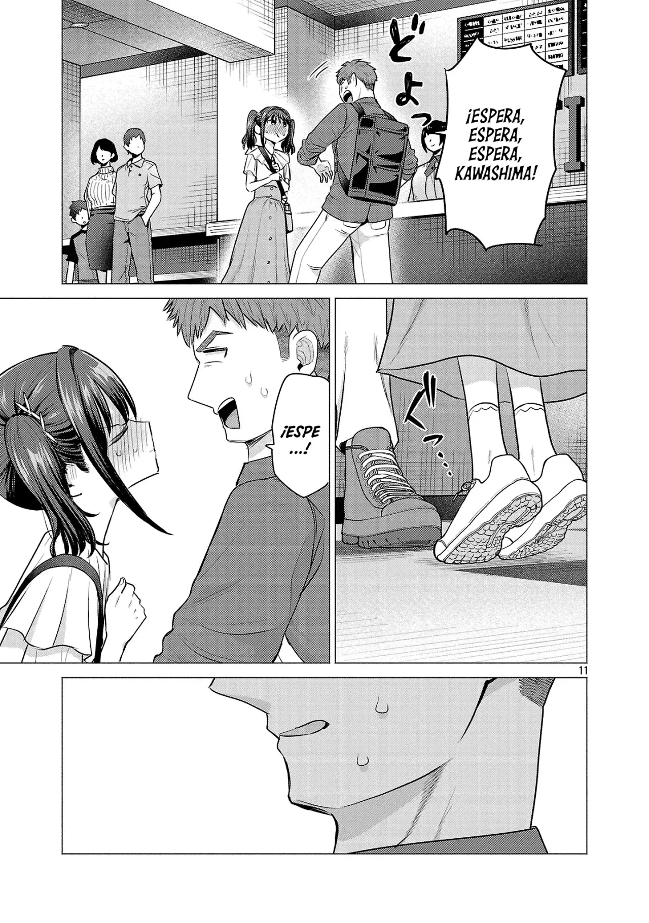 Make Heroine wo Katasetai!! Capitulo 4: ¡Kawashima Manaka quiere dar un paso adelante! página 12