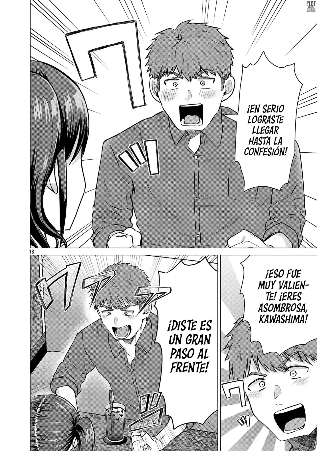 Make Heroine wo Katasetai!! Capitulo 4: ¡Kawashima Manaka quiere dar un paso adelante! página 19
