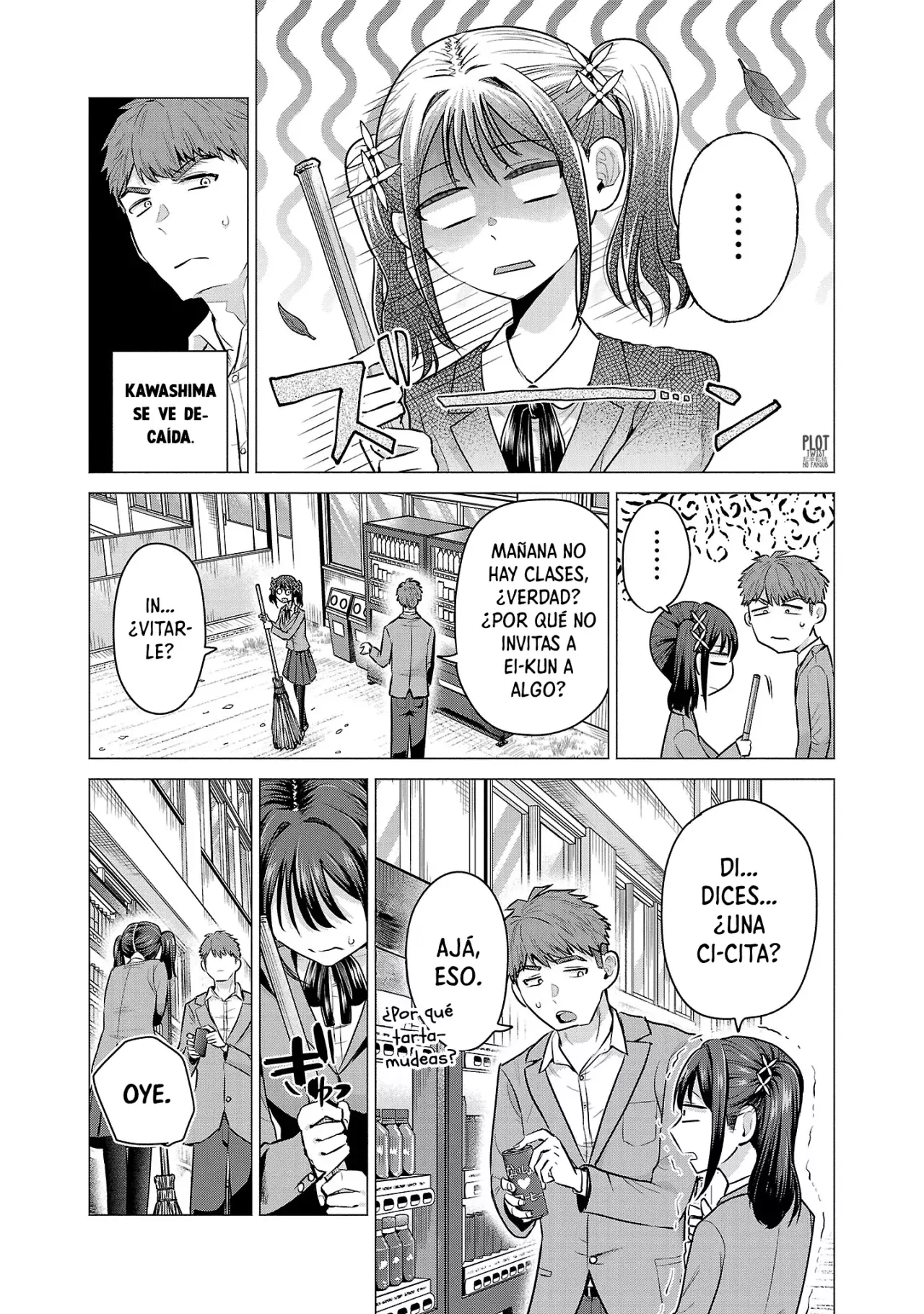 Make Heroine wo Katasetai!! Capitulo 4: ¡Kawashima Manaka quiere dar un paso adelante! página 2