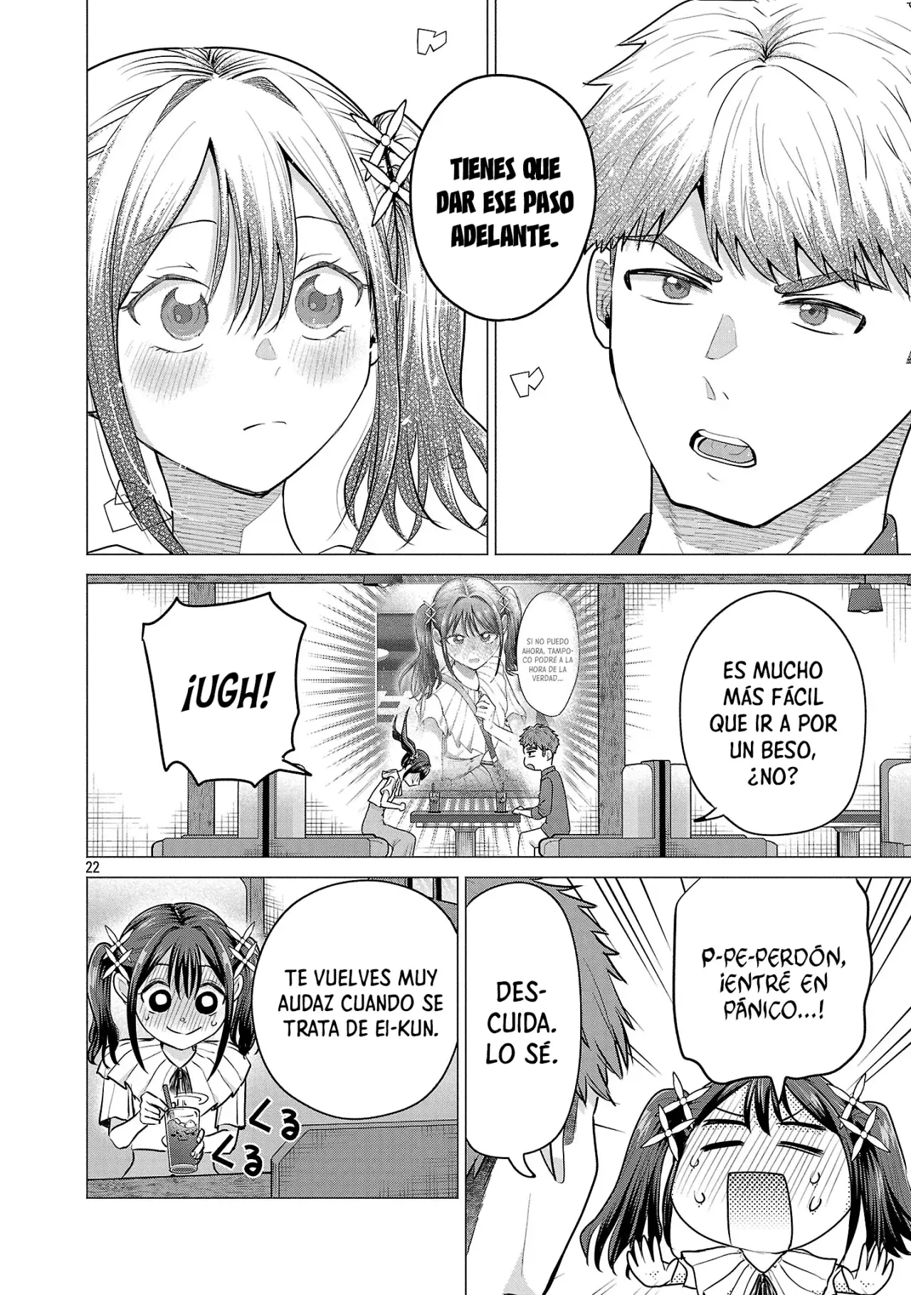 Make Heroine wo Katasetai!! Capitulo 4: ¡Kawashima Manaka quiere dar un paso adelante! página 23